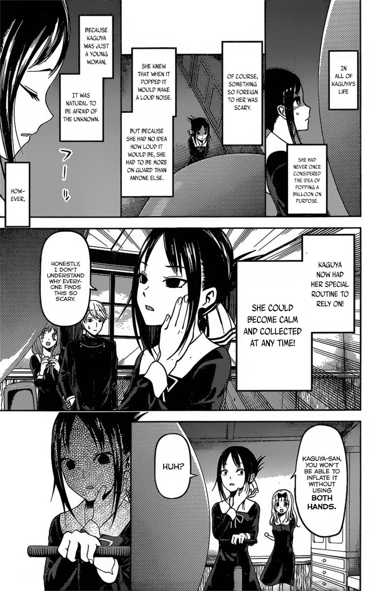 Kaguya-sama wa Kokurasetai - Tensai-tachi no Renai Zunousen Chapter 91 page 7 - Chapter 91 : Chika Fujiwara Wants to Make It Swell