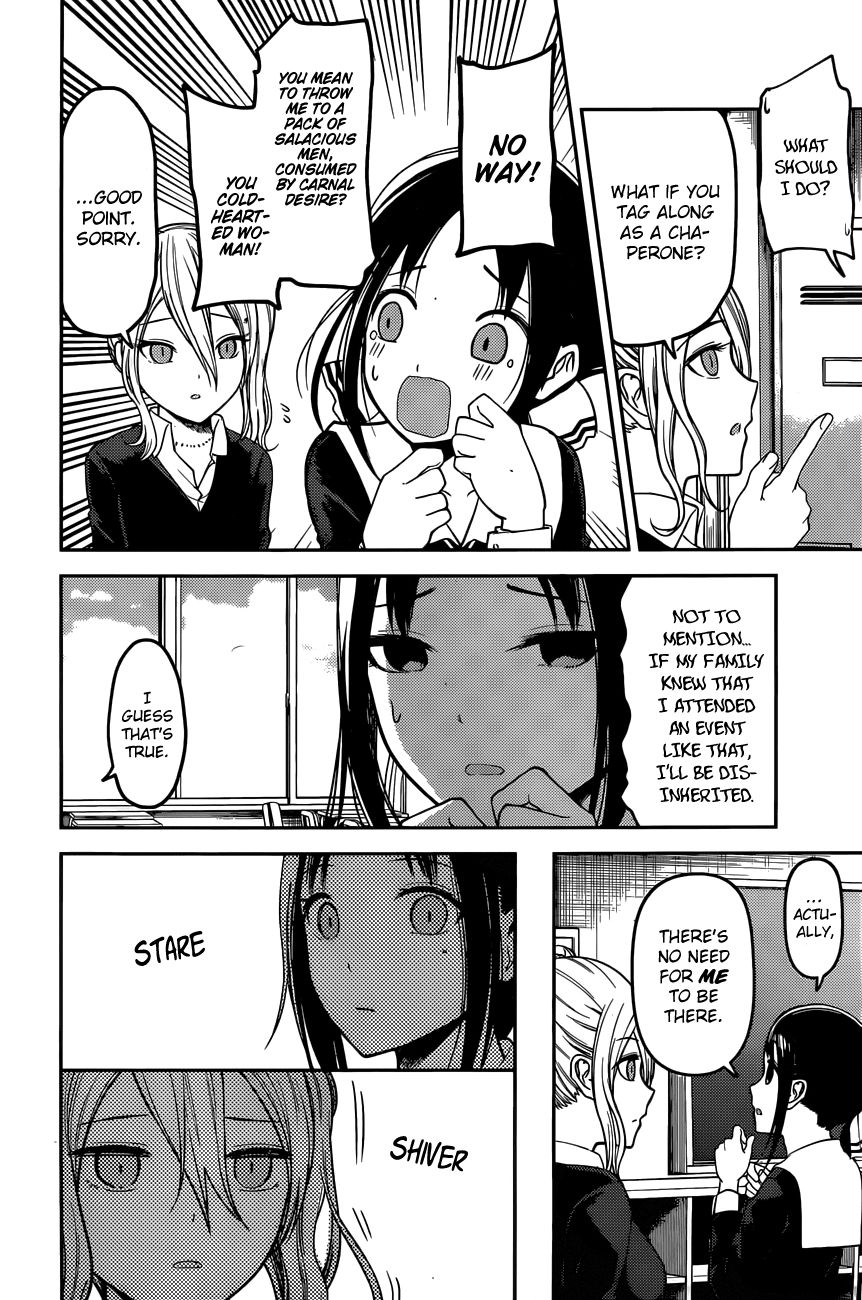 Kaguya-sama wa Kokurasetai - Tensai-tachi no Renai Zunousen Chapter 93 page 6 - Chapter 93 : Kaguya Wants to Take Him Out