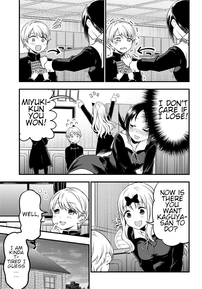 Kaguya Wants to be Confessed to Official Doujin Chapter 24 page 15 - Chapter 24: The Student Council Girls want to play with Miyuki-Kun
