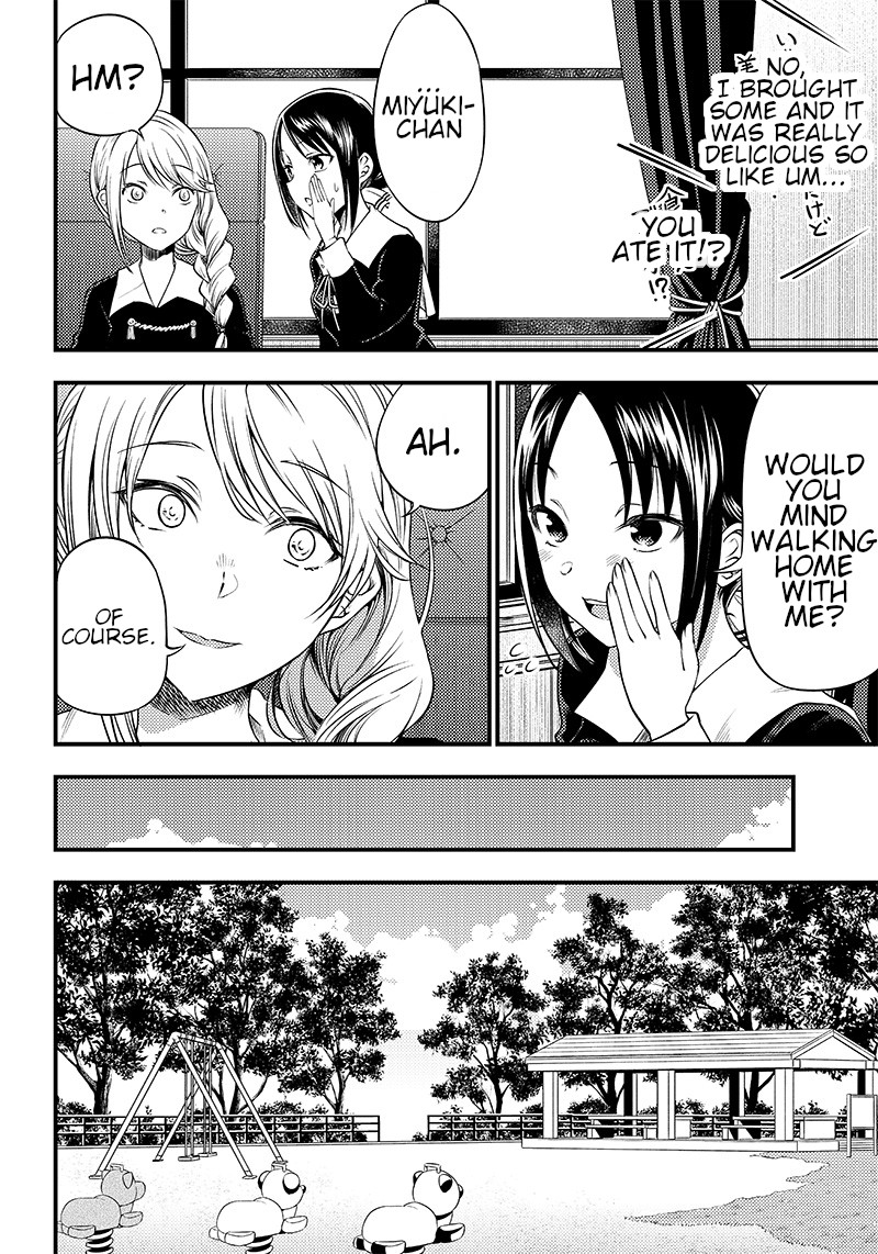 Kaguya Wants to be Confessed to Official Doujin Chapter 27 page 6 - Chapter 27: The Student Council Girls want to give