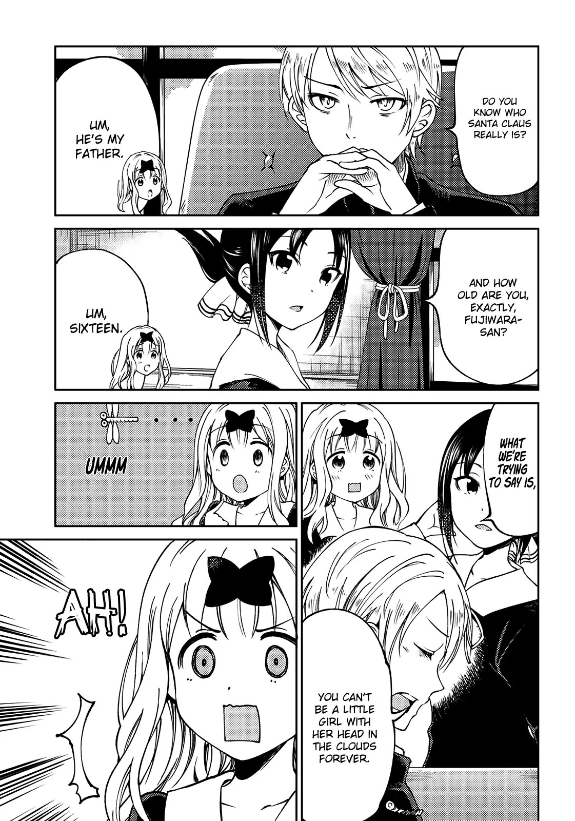 Kaguya Wants to be Confessed to Official Doujin Chapter 3 page 5 - Chapter 3: Fujiwara-chan Wants to Play with a Hypnosis App