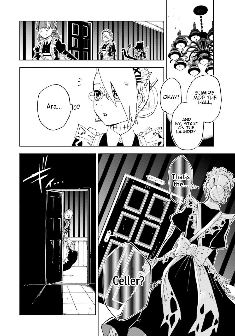 Kaibutsu Meido no Kareinaru Oshigoto Chapter 10 page 10 - Chapter 10: Love Magic 1