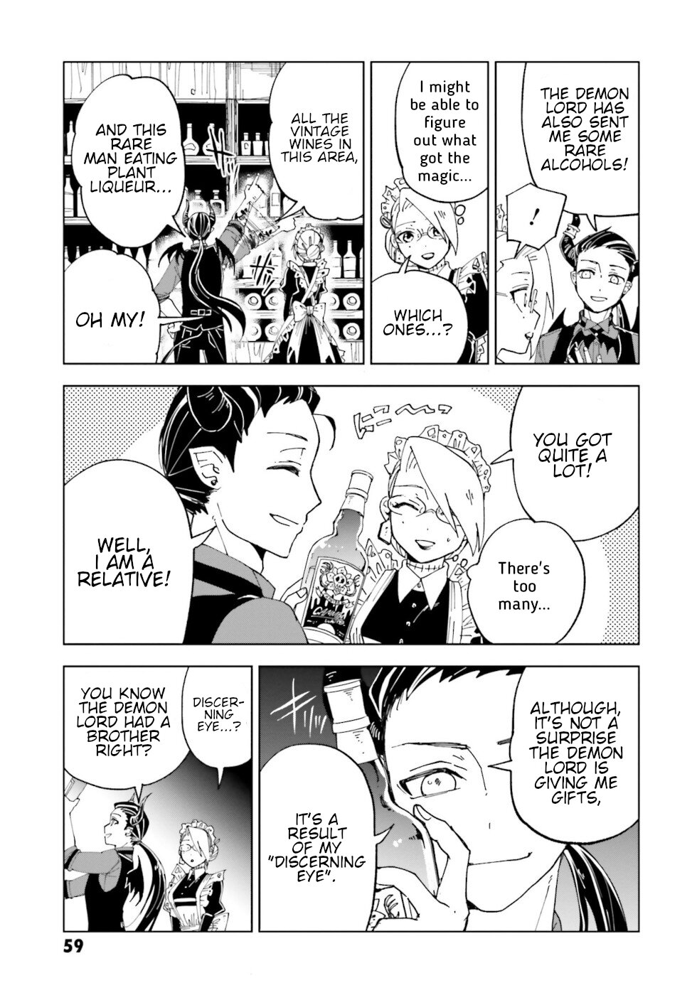 Kaibutsu Meido no Kareinaru Oshigoto Chapter 10 page 13 - Chapter 10: Love Magic 1