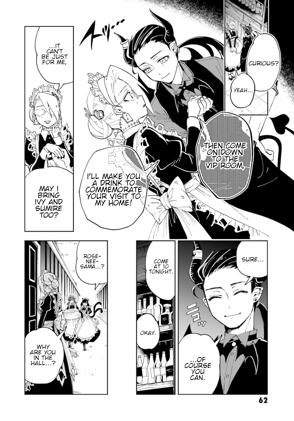 Kaibutsu Meido no Kareinaru Oshigoto Chapter 10 page 16 - Chapter 10: Love Magic 1
