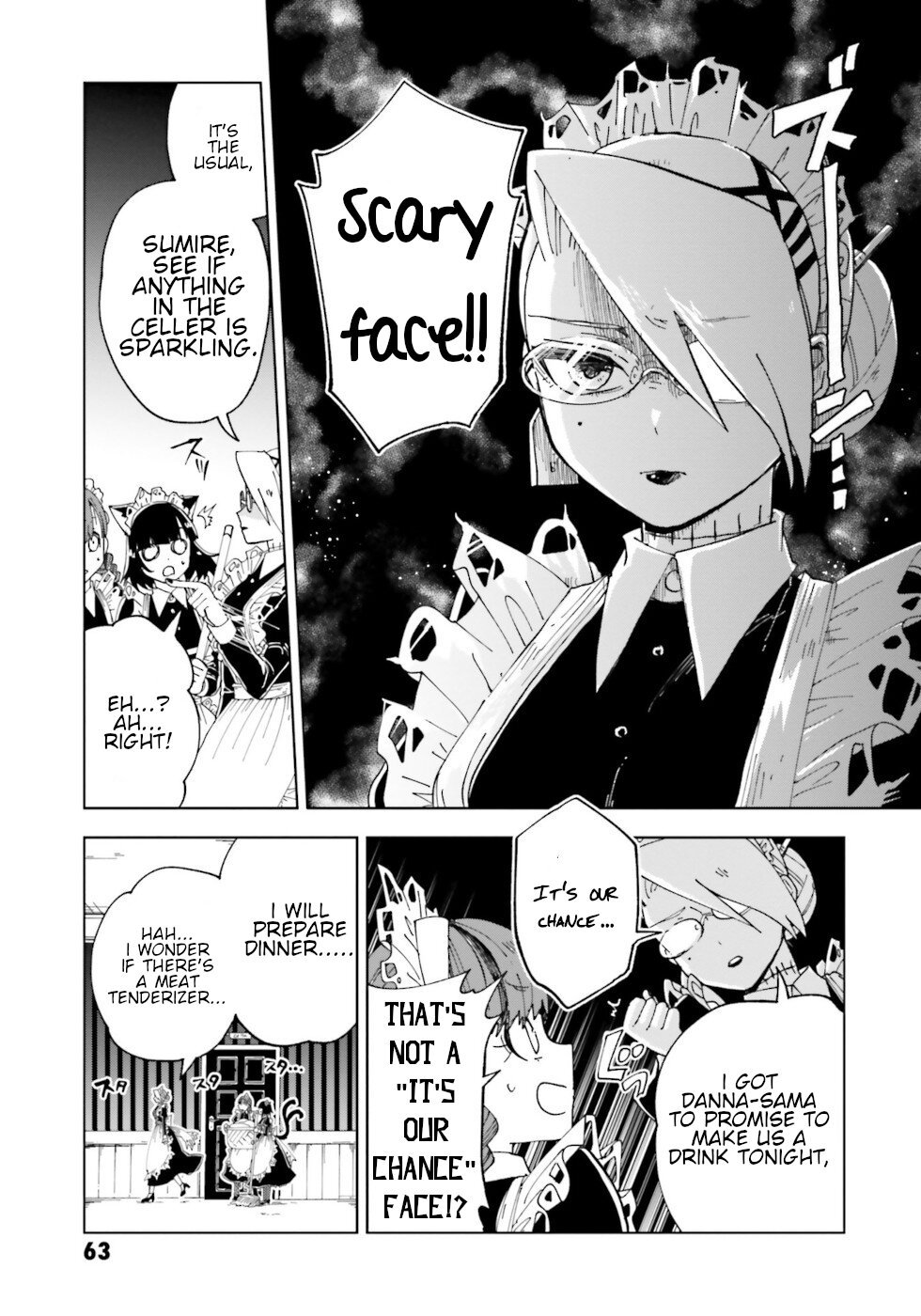 Kaibutsu Meido no Kareinaru Oshigoto Chapter 10 page 17 - Chapter 10: Love Magic 1