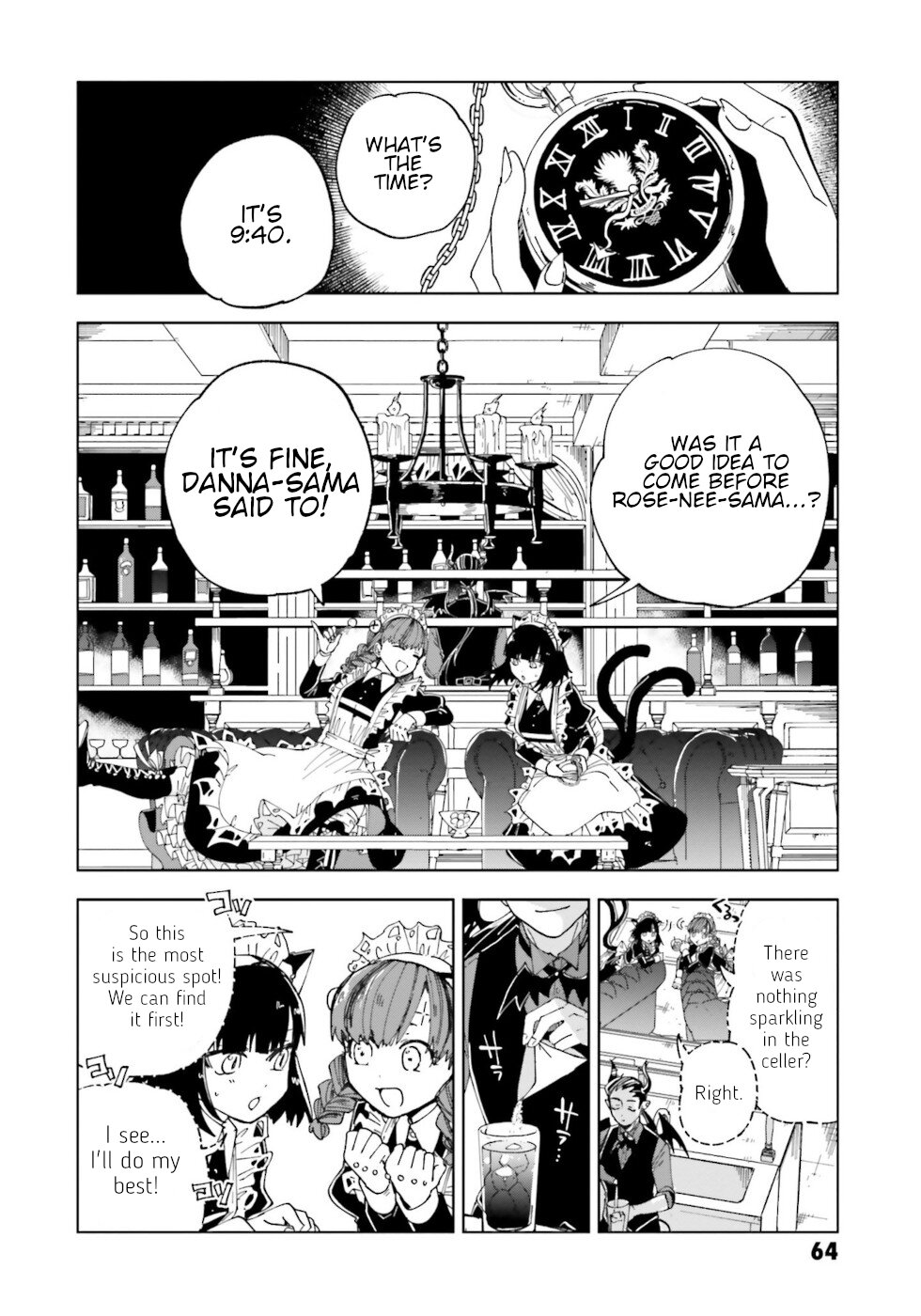 Kaibutsu Meido no Kareinaru Oshigoto Chapter 10 page 18 - Chapter 10: Love Magic 1