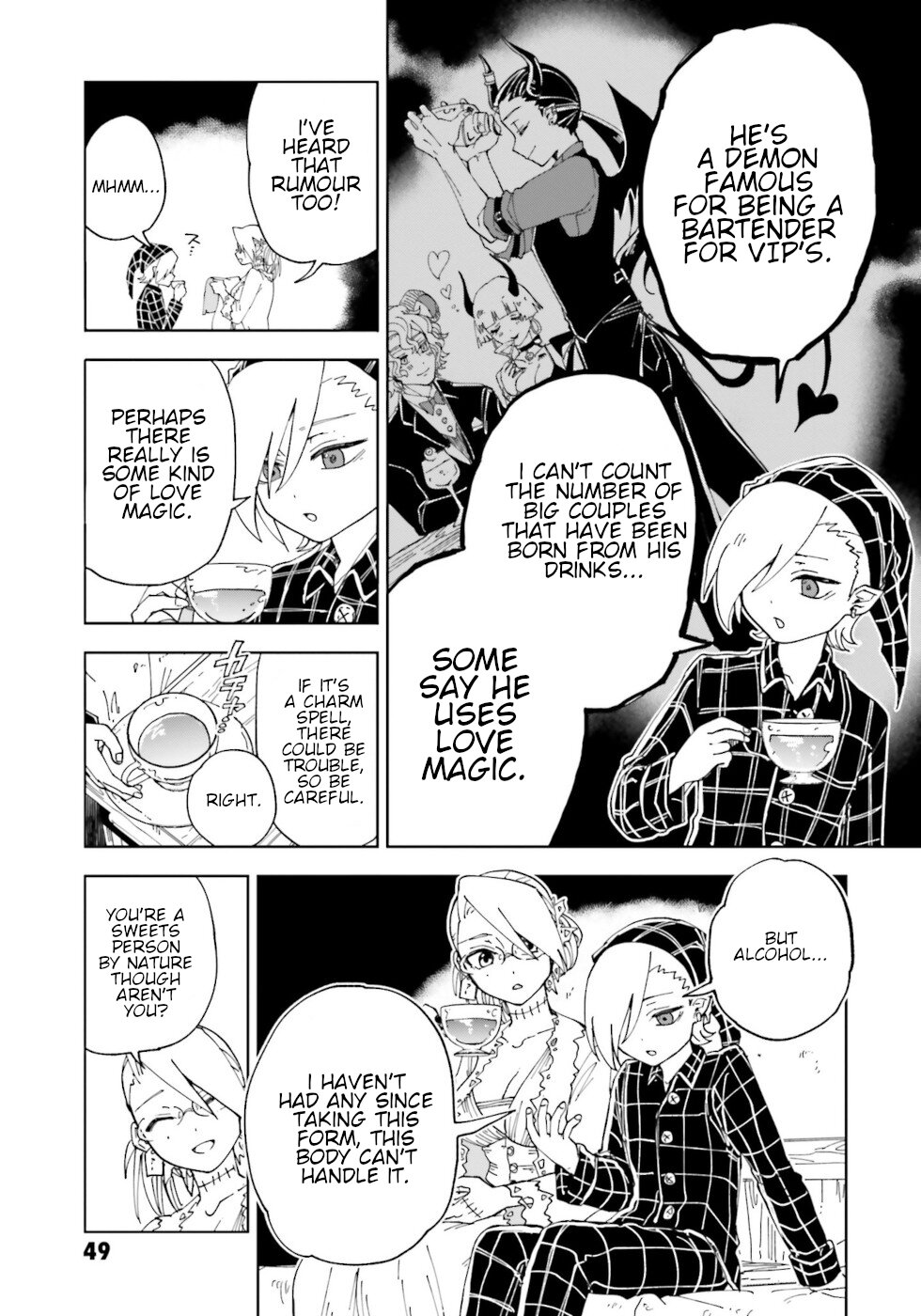 Kaibutsu Meido no Kareinaru Oshigoto Chapter 10 page 3 - Chapter 10: Love Magic 1