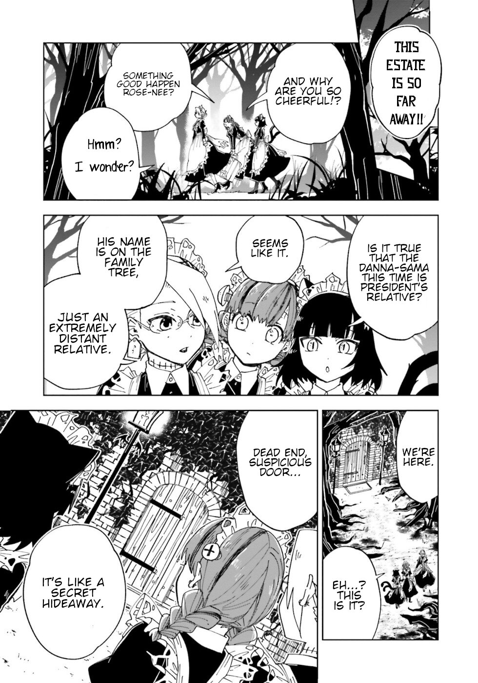 Kaibutsu Meido no Kareinaru Oshigoto Chapter 10 page 7 - Chapter 10: Love Magic 1