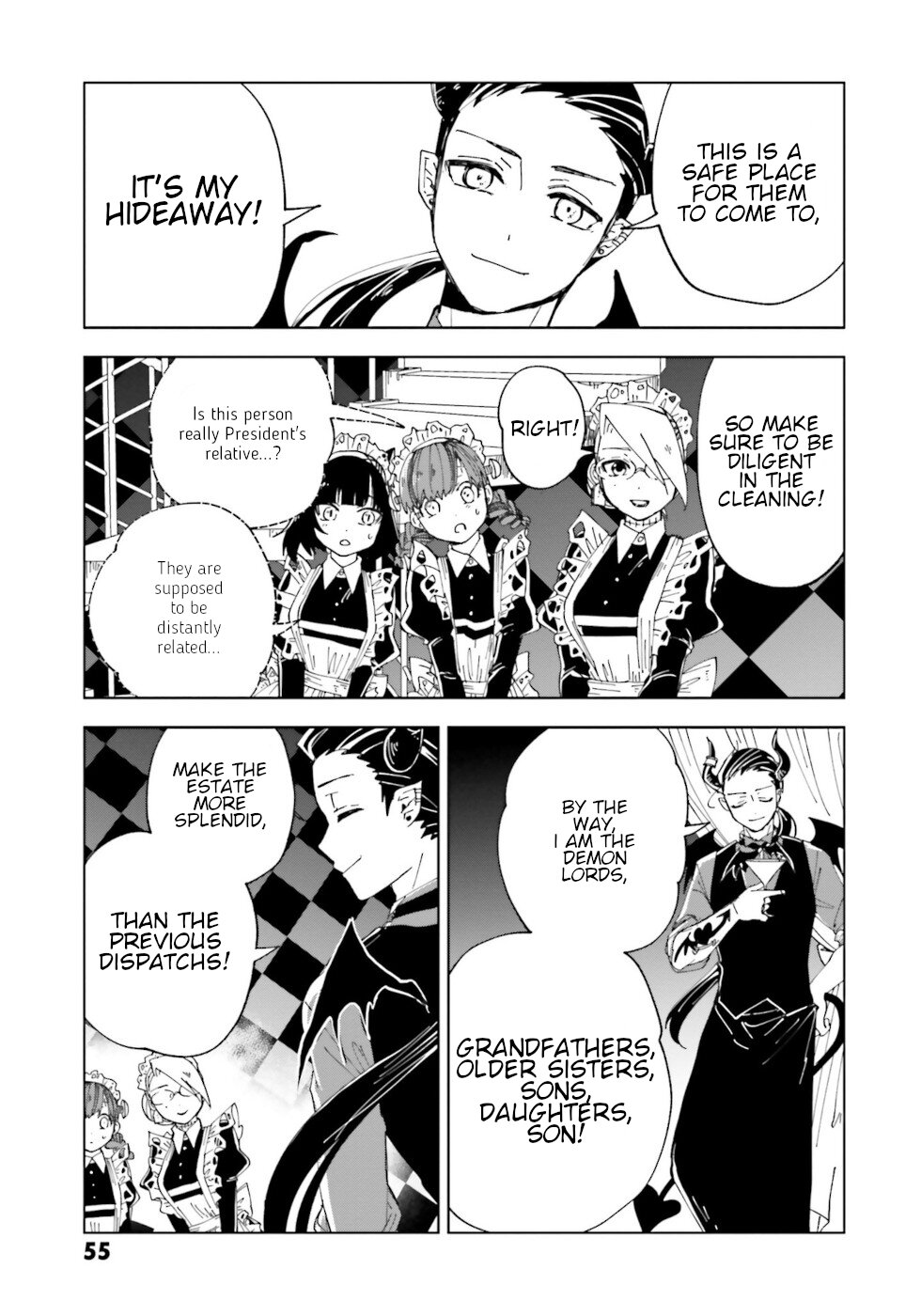 Kaibutsu Meido no Kareinaru Oshigoto Chapter 10 page 9 - Chapter 10: Love Magic 1