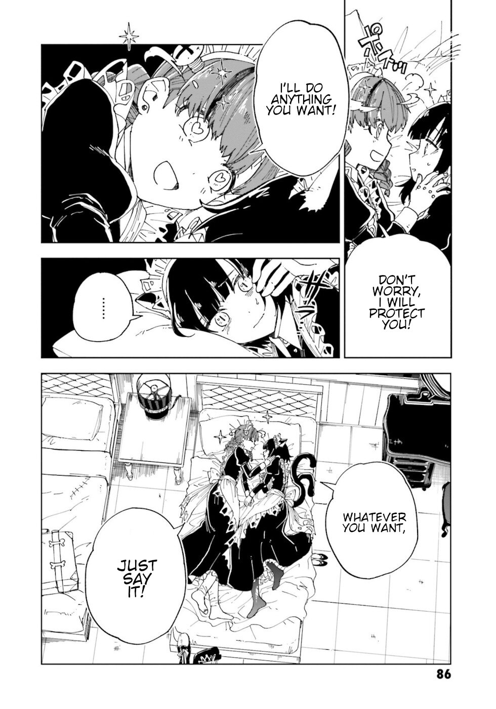 Kaibutsu Meido no Kareinaru Oshigoto Chapter 11 page 11 - Chapter 11: Love Magic 2