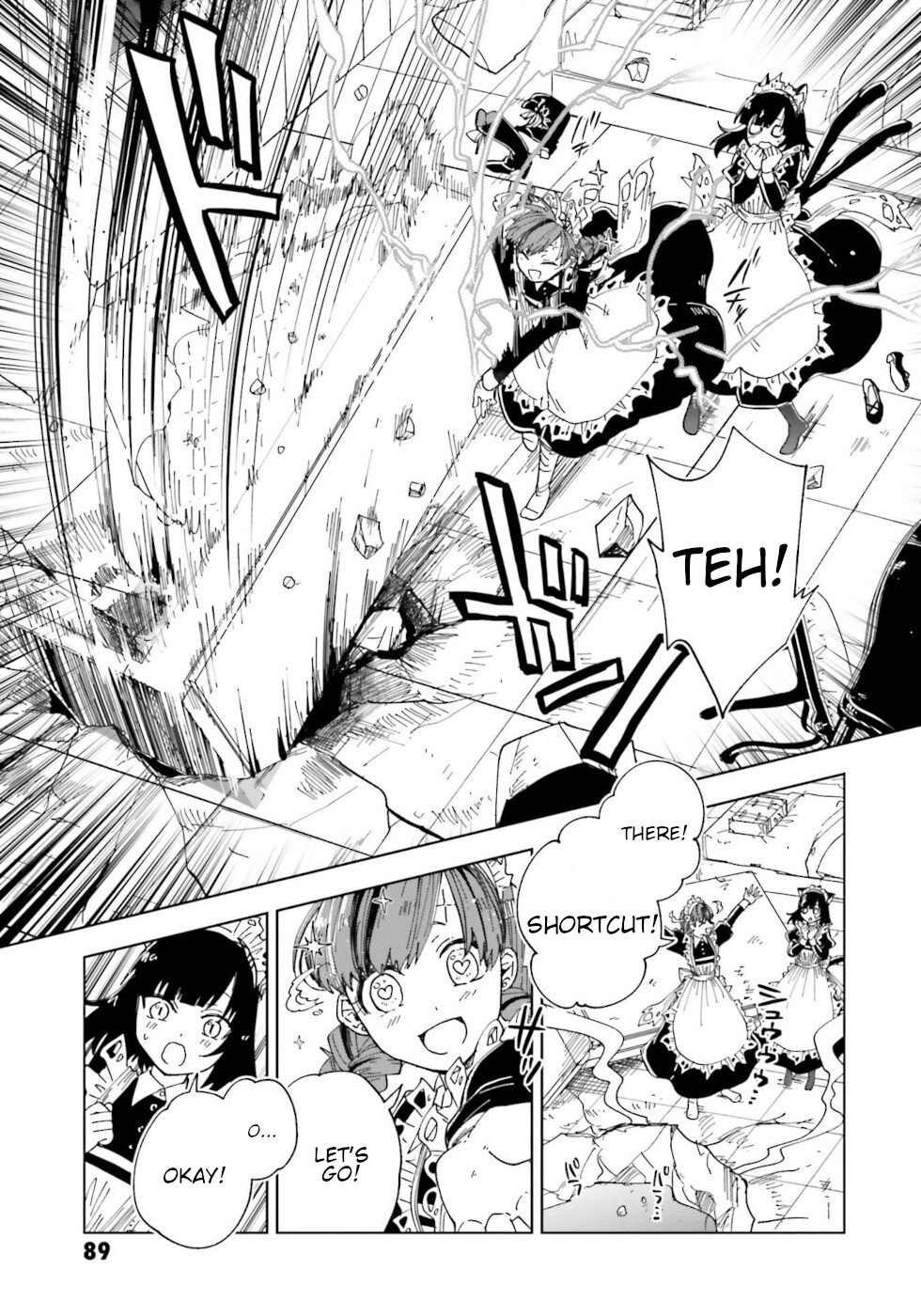 Kaibutsu Meido no Kareinaru Oshigoto Chapter 11 page 14 - Chapter 11: Love Magic 2