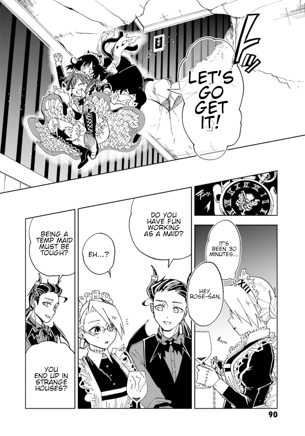 Kaibutsu Meido no Kareinaru Oshigoto Chapter 11 page 15 - Chapter 11: Love Magic 2
