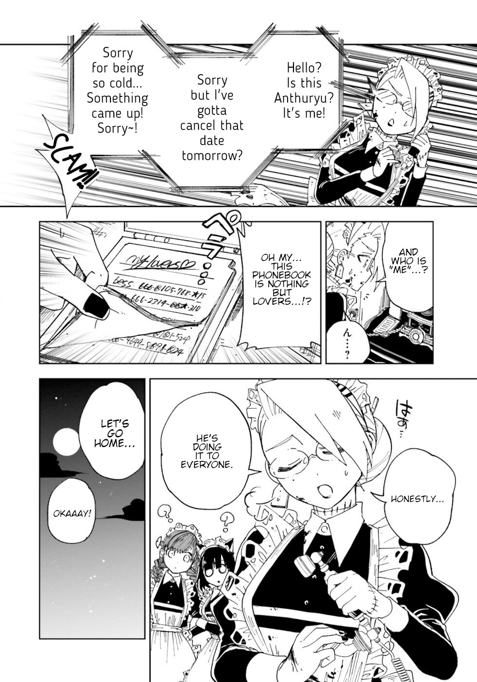 Kaibutsu Meido no Kareinaru Oshigoto Chapter 11 page 30 - Chapter 11: Love Magic 2