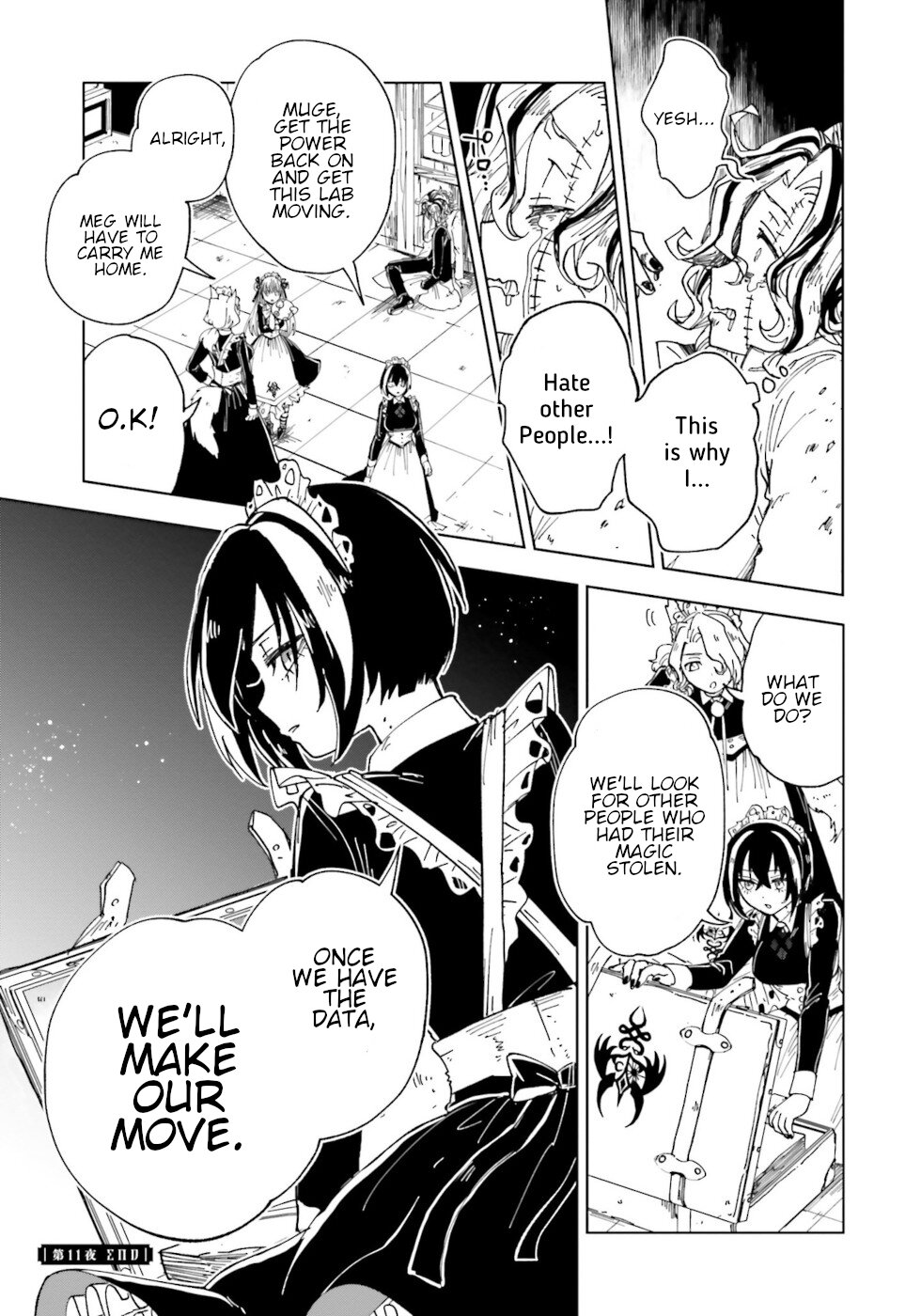 Kaibutsu Meido no Kareinaru Oshigoto Chapter 11 page 37 - Chapter 11: Love Magic 2