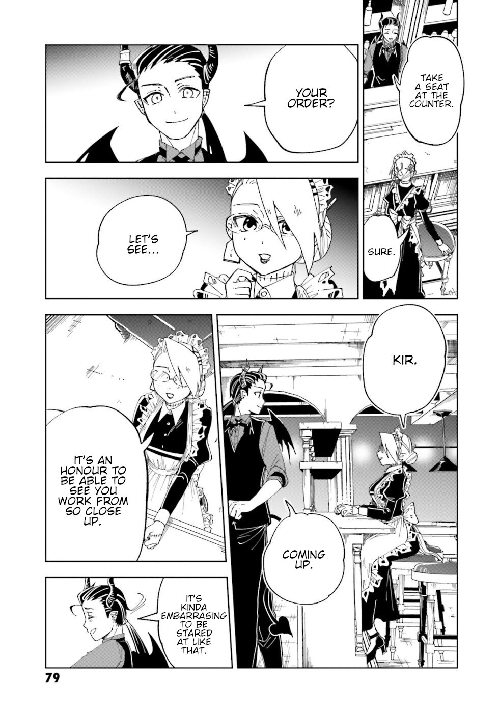 Kaibutsu Meido no Kareinaru Oshigoto Chapter 11 page 4 - Chapter 11: Love Magic 2