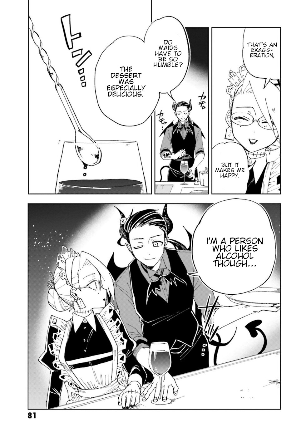 Kaibutsu Meido no Kareinaru Oshigoto Chapter 11 page 6 - Chapter 11: Love Magic 2