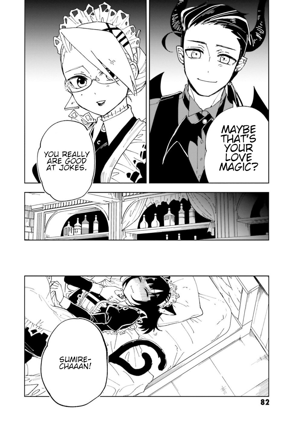 Kaibutsu Meido no Kareinaru Oshigoto Chapter 11 page 7 - Chapter 11: Love Magic 2
