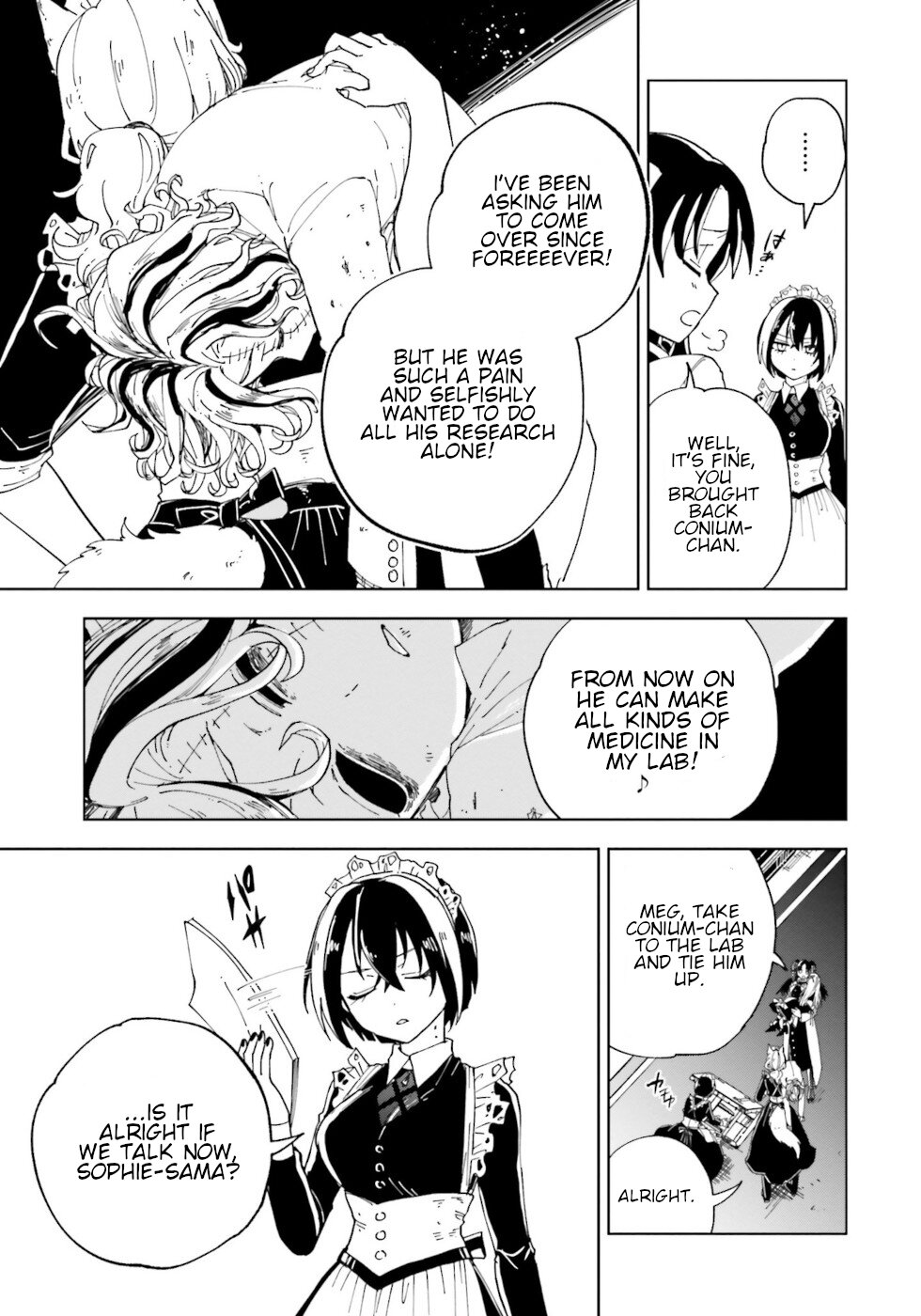 Kaibutsu Meido no Kareinaru Oshigoto Chapter 12 page 3 - Chapter 12: Mermaid Tears