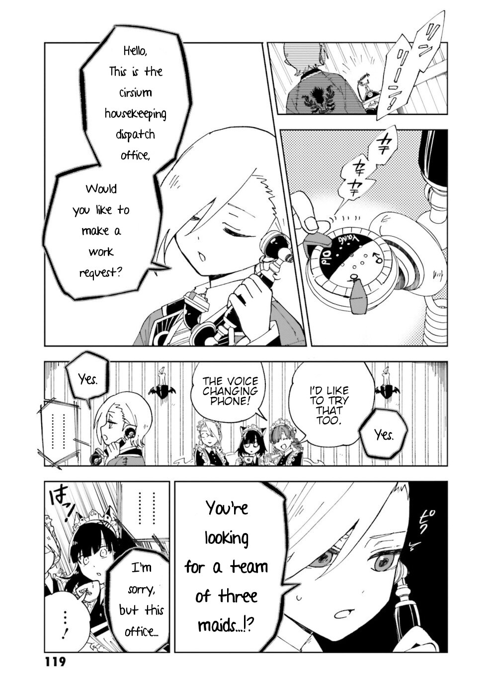 Kaibutsu Meido no Kareinaru Oshigoto Chapter 12 page 5 - Chapter 12: Mermaid Tears