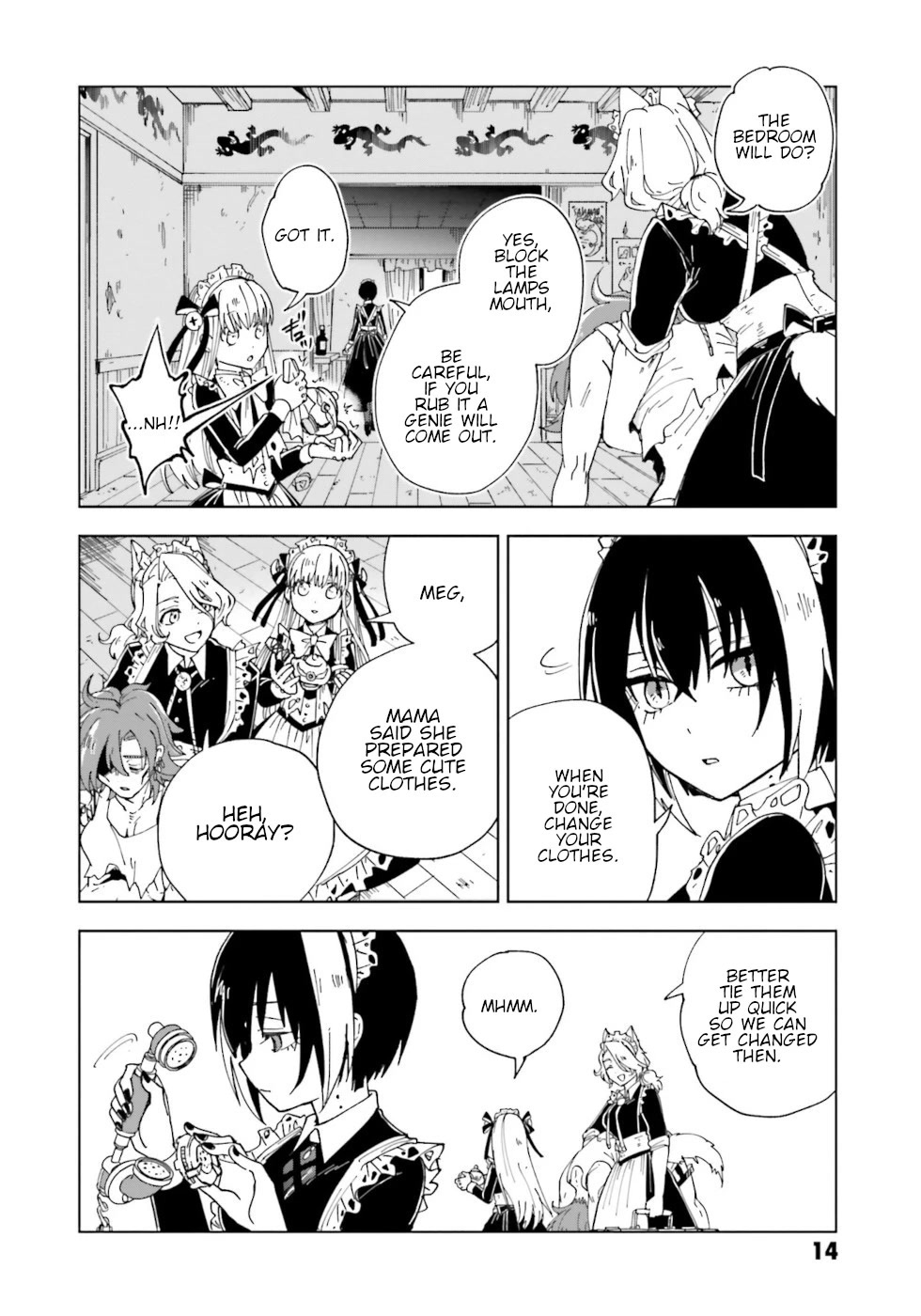 Kaibutsu Meido no Kareinaru Oshigoto Chapter 13 page 12 - Chapter 13: The House Of Schemes 1