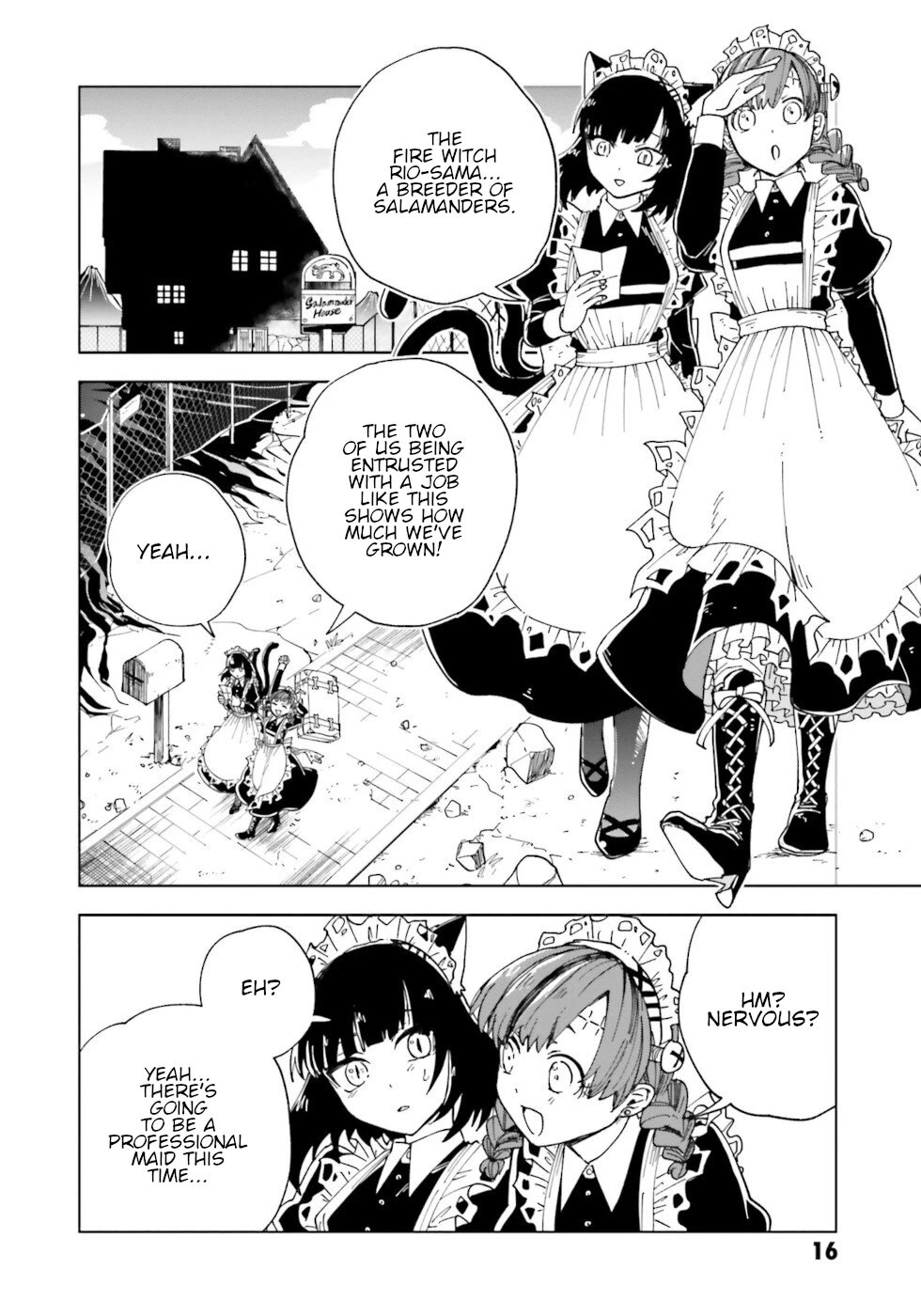 Kaibutsu Meido no Kareinaru Oshigoto Chapter 13 page 14 - Chapter 13: The House Of Schemes 1