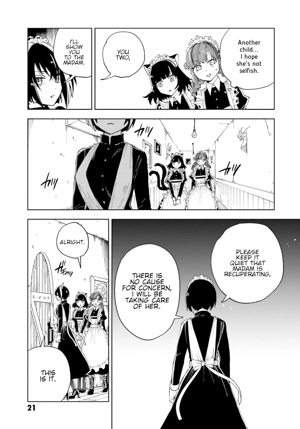 Kaibutsu Meido no Kareinaru Oshigoto Chapter 13 page 19 - Chapter 13: The House Of Schemes 1
