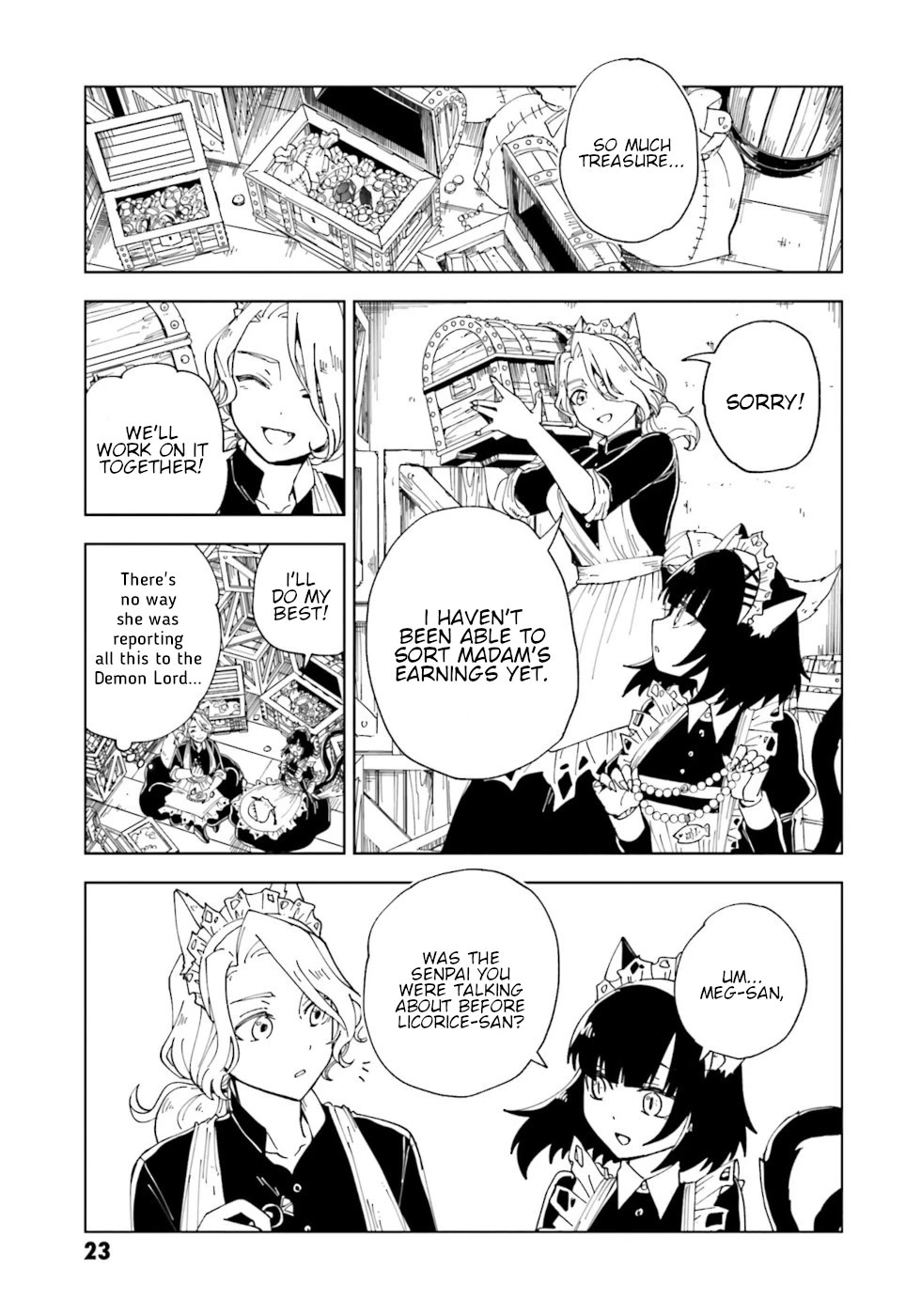 Kaibutsu Meido no Kareinaru Oshigoto Chapter 13 page 21 - Chapter 13: The House Of Schemes 1