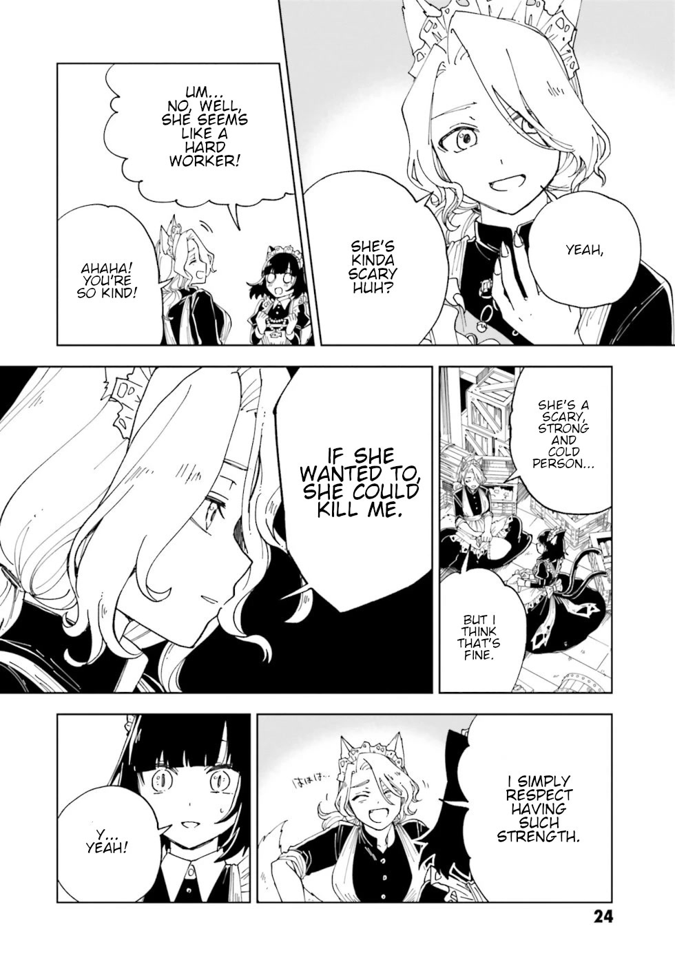 Kaibutsu Meido no Kareinaru Oshigoto Chapter 13 page 22 - Chapter 13: The House Of Schemes 1