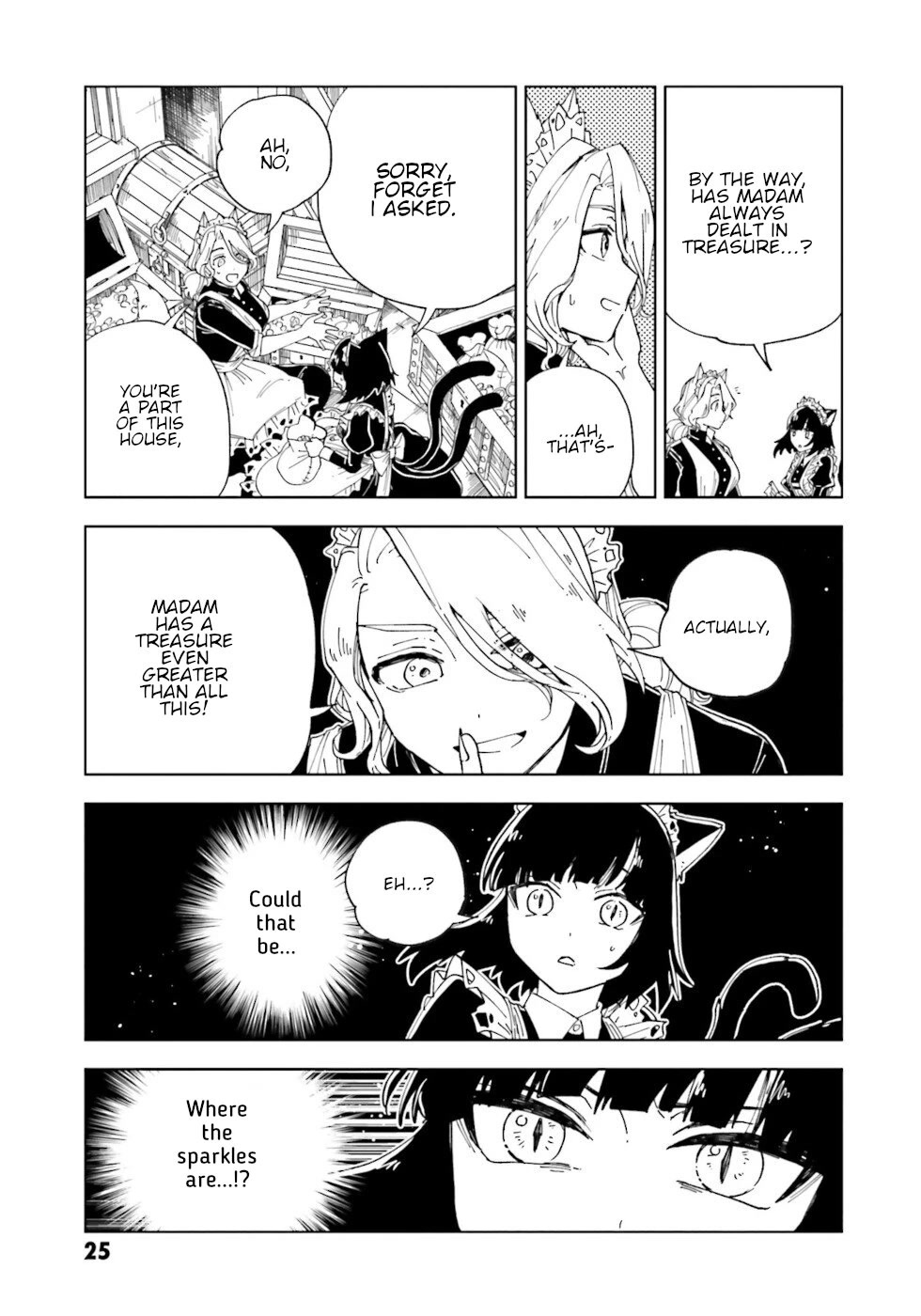 Kaibutsu Meido no Kareinaru Oshigoto Chapter 13 page 23 - Chapter 13: The House Of Schemes 1