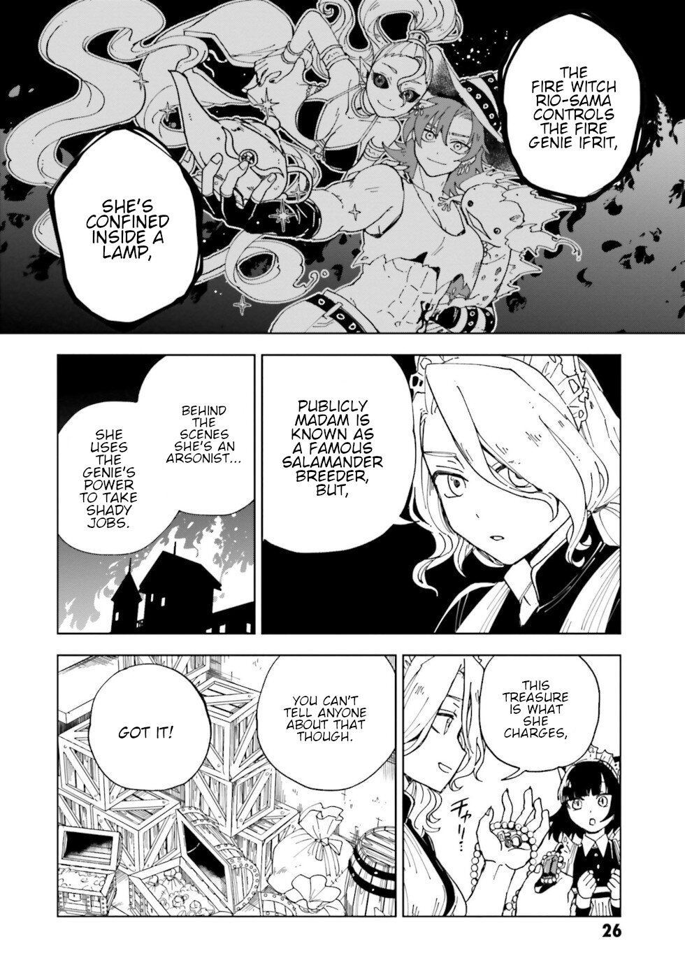 Kaibutsu Meido no Kareinaru Oshigoto Chapter 13 page 24 - Chapter 13: The House Of Schemes 1