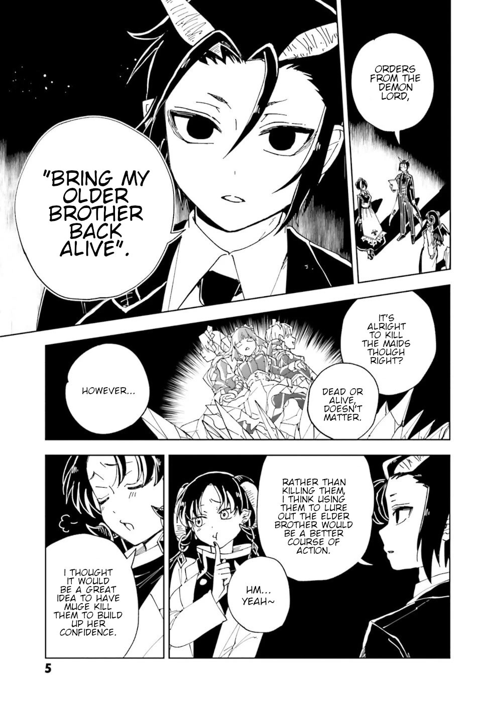 Kaibutsu Meido no Kareinaru Oshigoto Chapter 13 page 3 - Chapter 13: The House Of Schemes 1