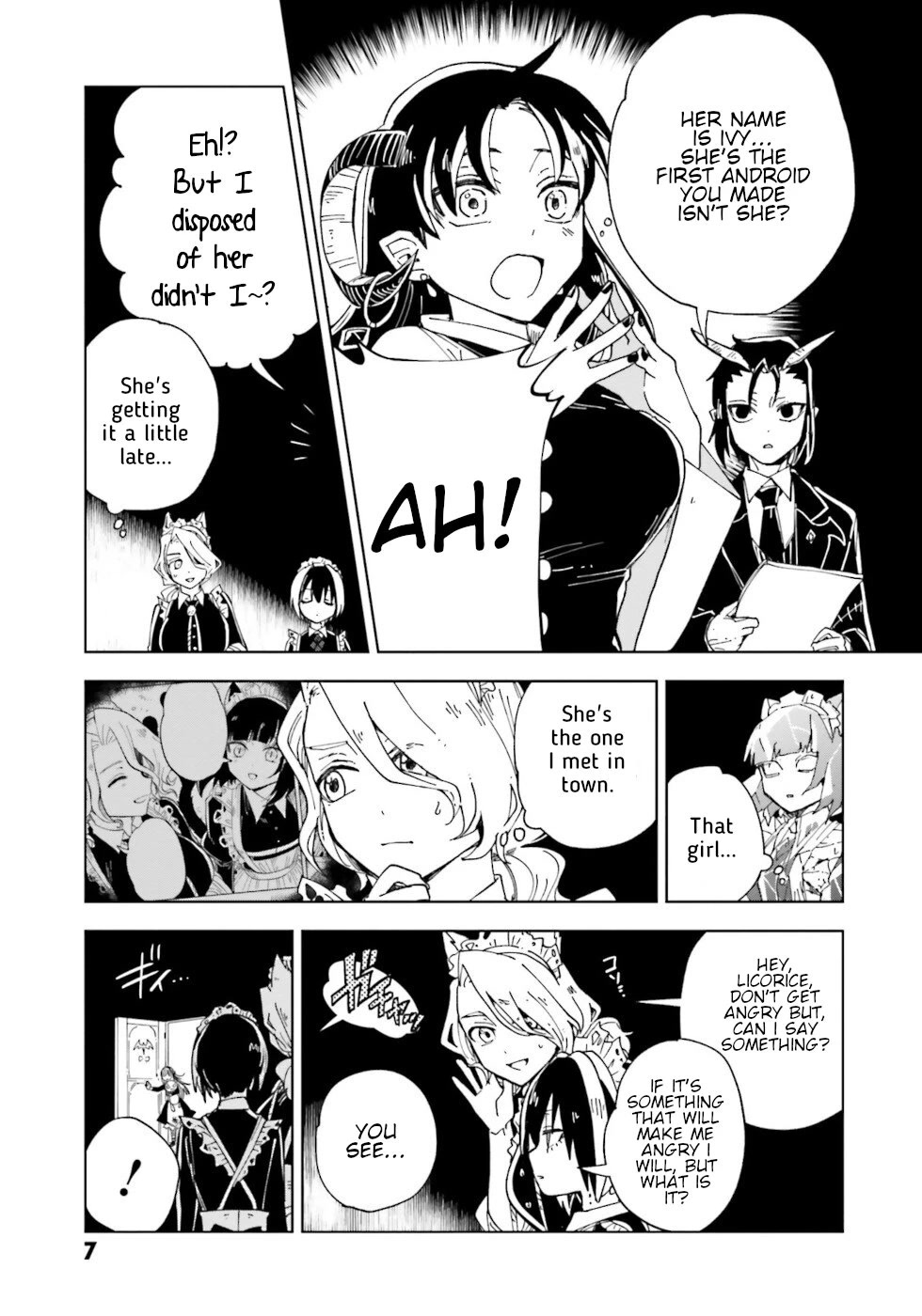 Kaibutsu Meido no Kareinaru Oshigoto Chapter 13 page 5 - Chapter 13: The House Of Schemes 1