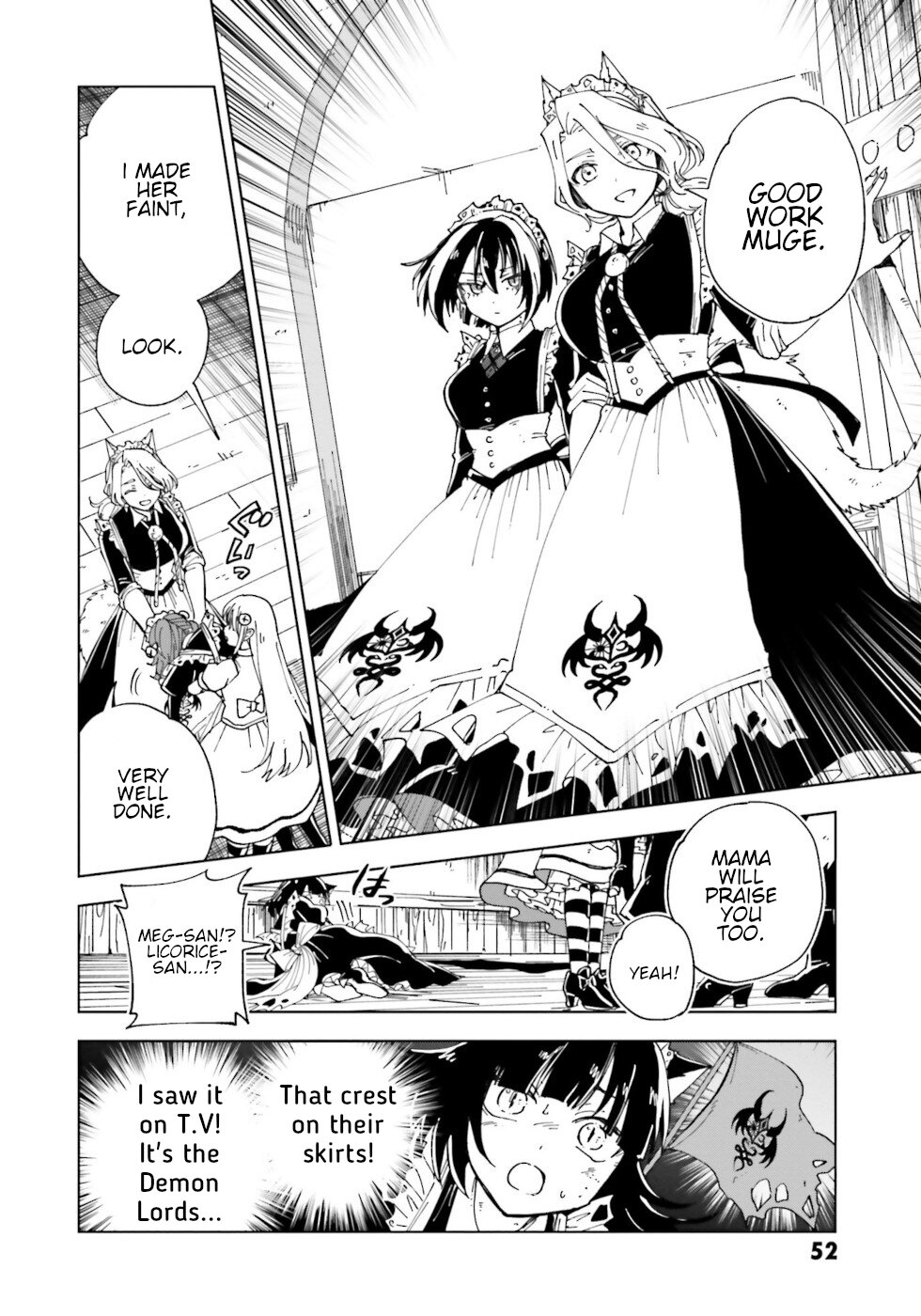 Kaibutsu Meido no Kareinaru Oshigoto Chapter 14 page 12 - Chapter 14: The House Of Schemes 2
