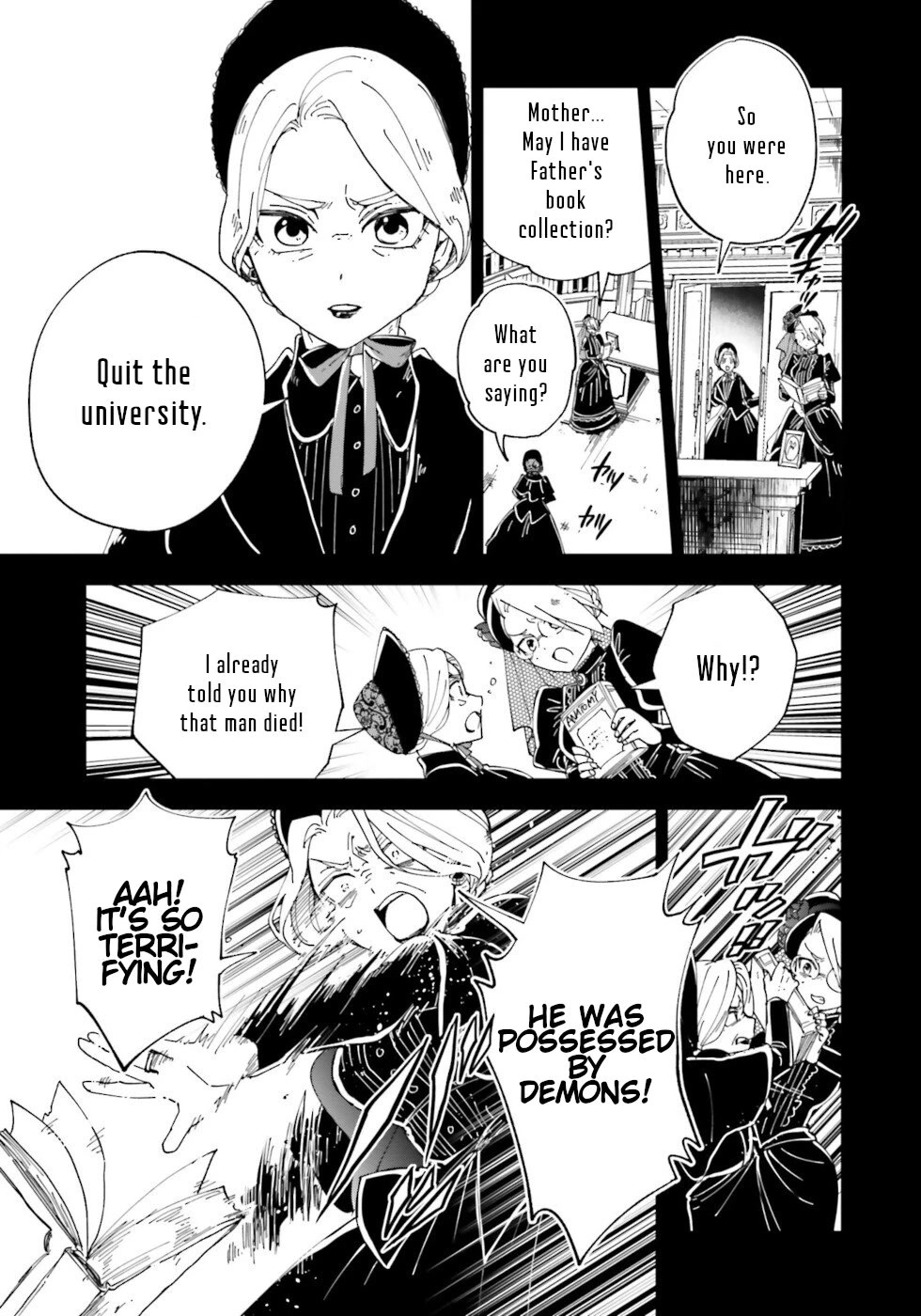 Kaibutsu Meido no Kareinaru Oshigoto Chapter 15 page 6 - Chapter 15: The Door Of Memories