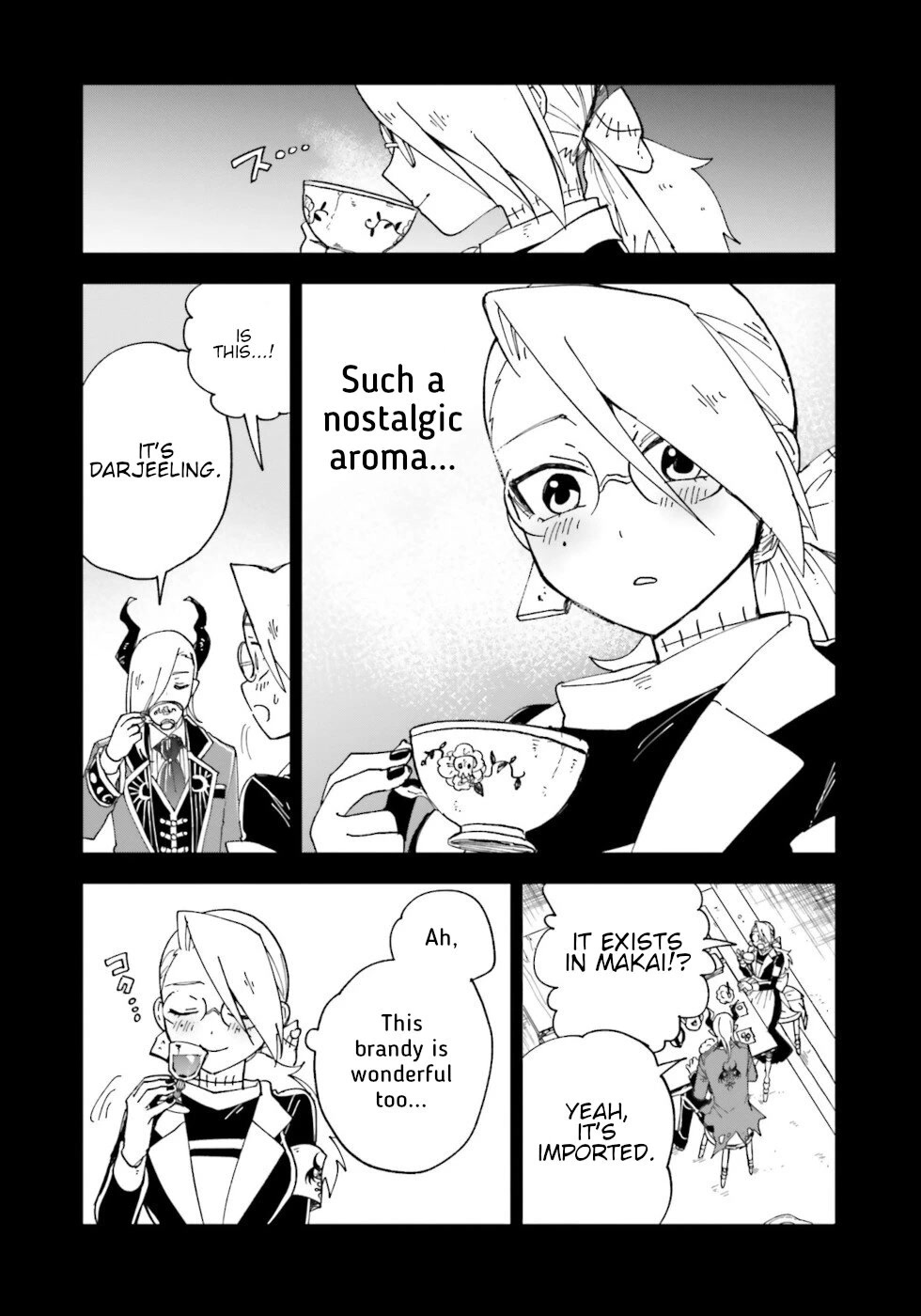 Kaibutsu Meido no Kareinaru Oshigoto Chapter 16.6 page 4 - Chapter 16.6: Tea Royal
