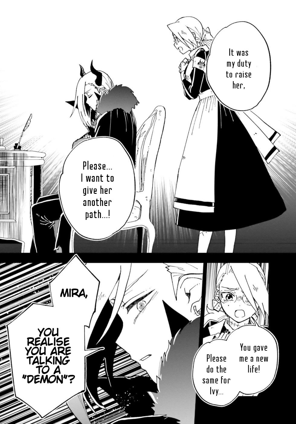 Kaibutsu Meido no Kareinaru Oshigoto Chapter 17 page 8 - Chapter 17: The Door Of Memories 3
