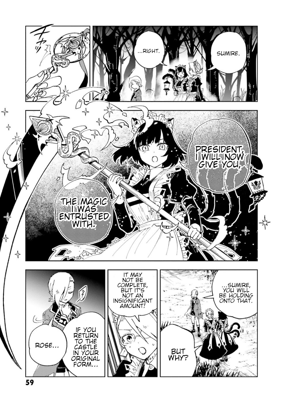 Kaibutsu Meido no Kareinaru Oshigoto Chapter 18 page 13 - Chapter 18: Invitation To The Castle