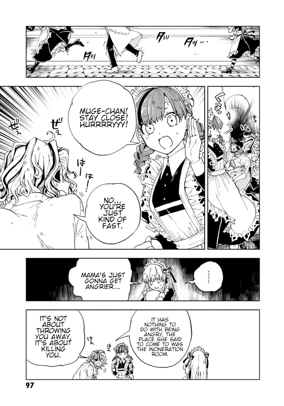 Kaibutsu Meido no Kareinaru Oshigoto Chapter 19 page 11 - Chapter 19: Mother And Sisters