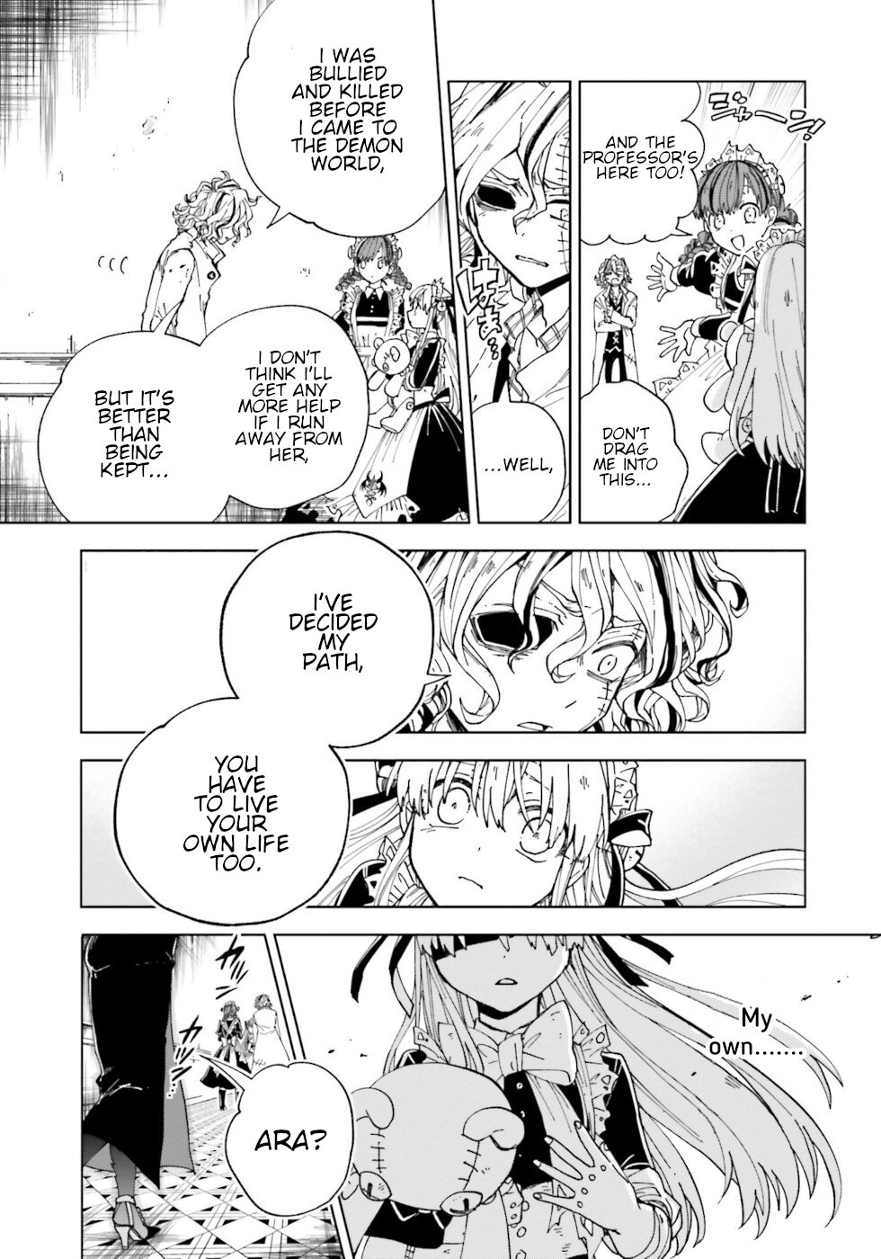 Kaibutsu Meido no Kareinaru Oshigoto Chapter 19 page 15 - Chapter 19: Mother And Sisters