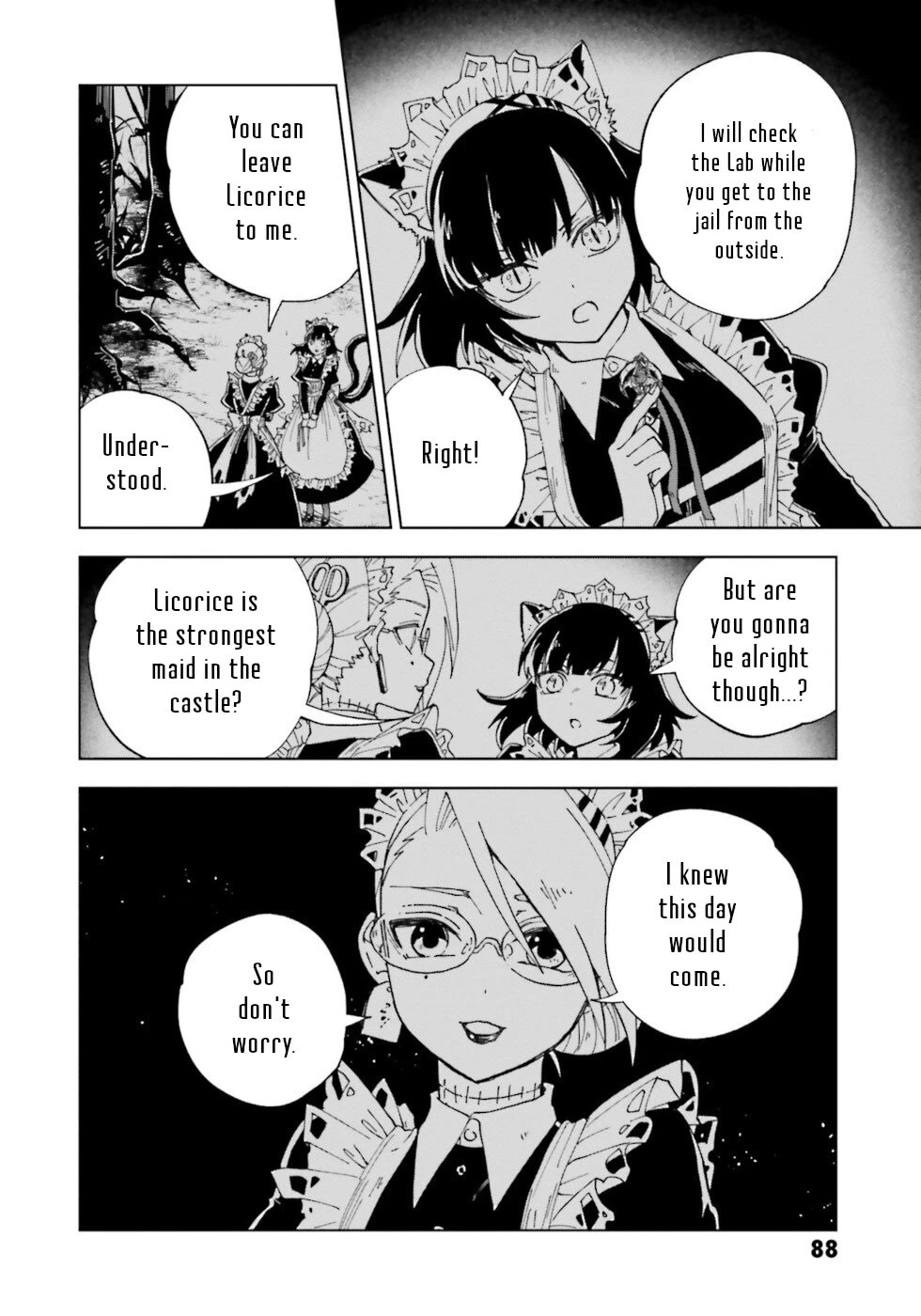 Kaibutsu Meido no Kareinaru Oshigoto Chapter 19 page 2 - Chapter 19: Mother And Sisters
