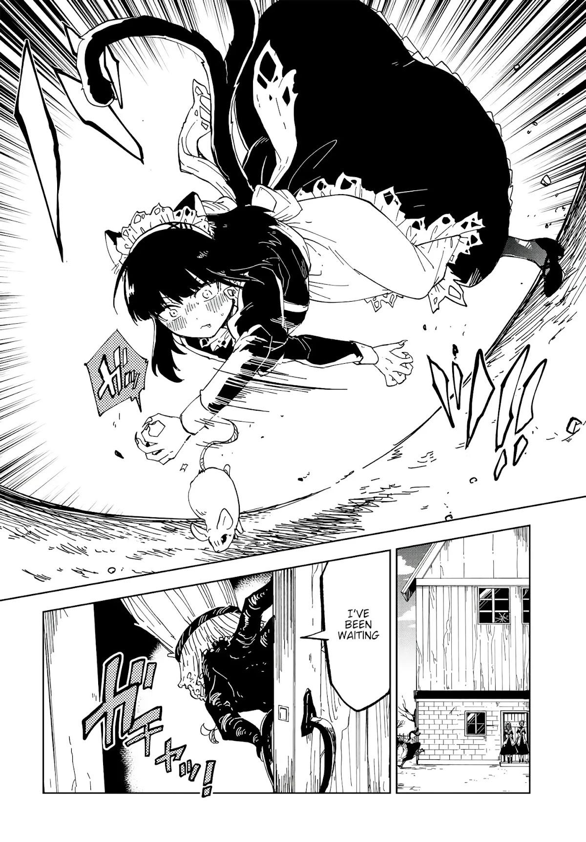 Kaibutsu Meido no Kareinaru Oshigoto Chapter 2 page 10 - Chapter 2: The Black Cat and the White Mouse