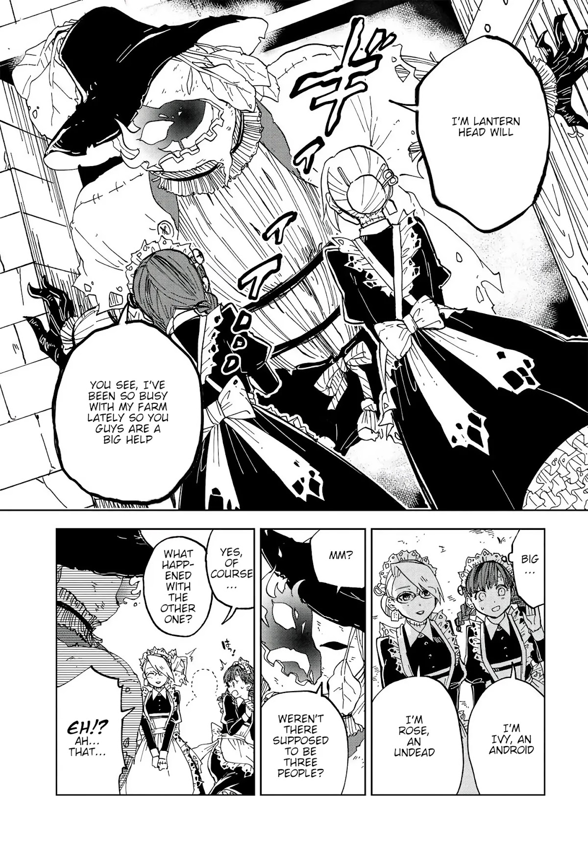 Kaibutsu Meido no Kareinaru Oshigoto Chapter 2 page 11 - Chapter 2: The Black Cat and the White Mouse