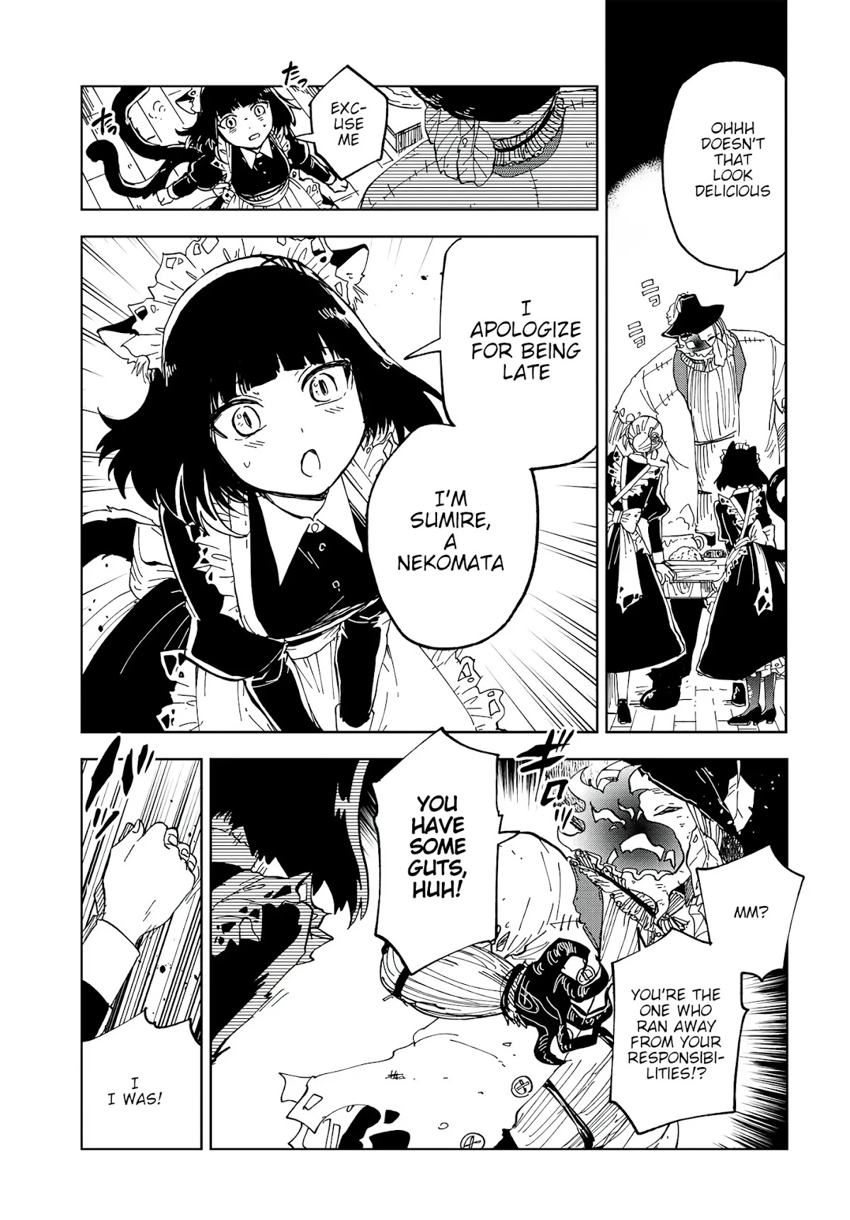 Kaibutsu Meido no Kareinaru Oshigoto Chapter 2 page 15 - Chapter 2: The Black Cat and the White Mouse