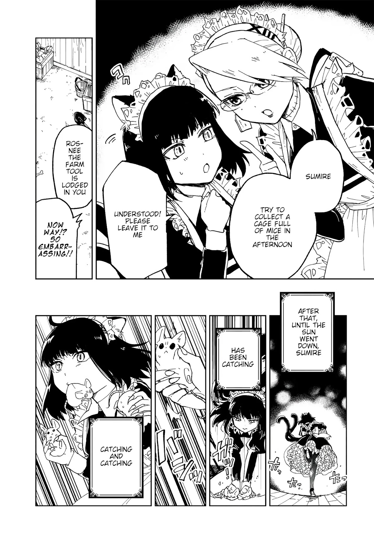 Kaibutsu Meido no Kareinaru Oshigoto Chapter 2 page 21 - Chapter 2: The Black Cat and the White Mouse