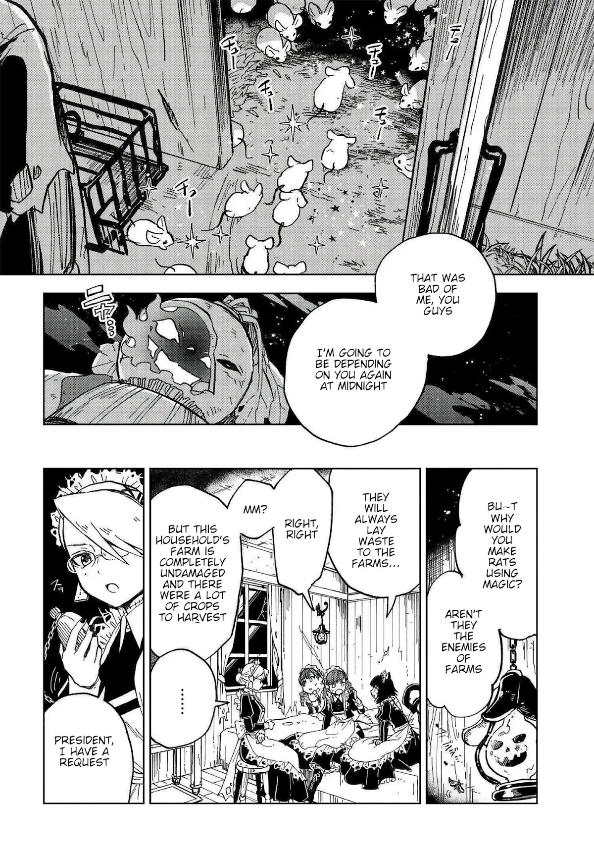 Kaibutsu Meido no Kareinaru Oshigoto Chapter 2 page 24 - Chapter 2: The Black Cat and the White Mouse