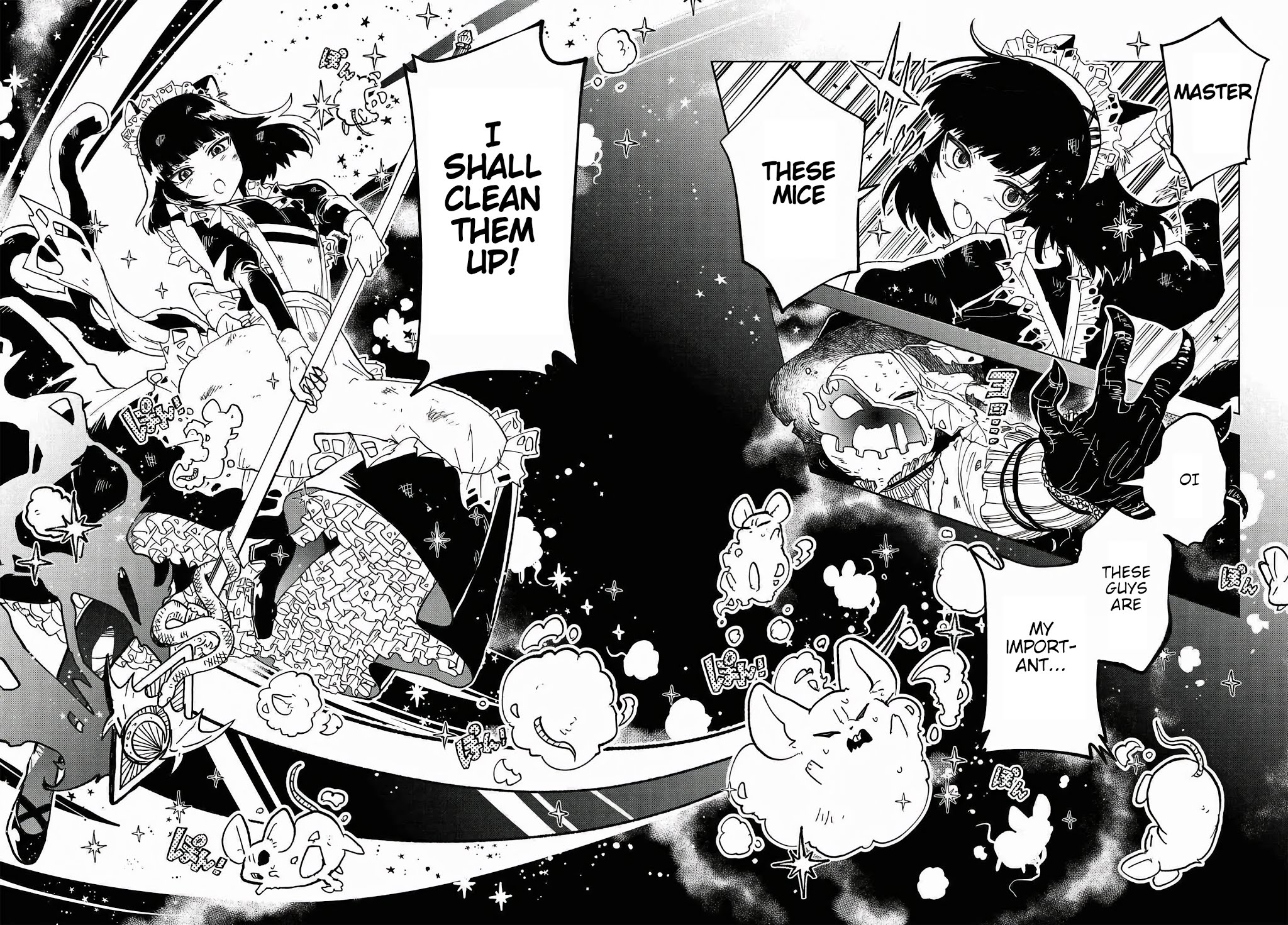 Kaibutsu Meido no Kareinaru Oshigoto Chapter 2 page 30 - Chapter 2: The Black Cat and the White Mouse