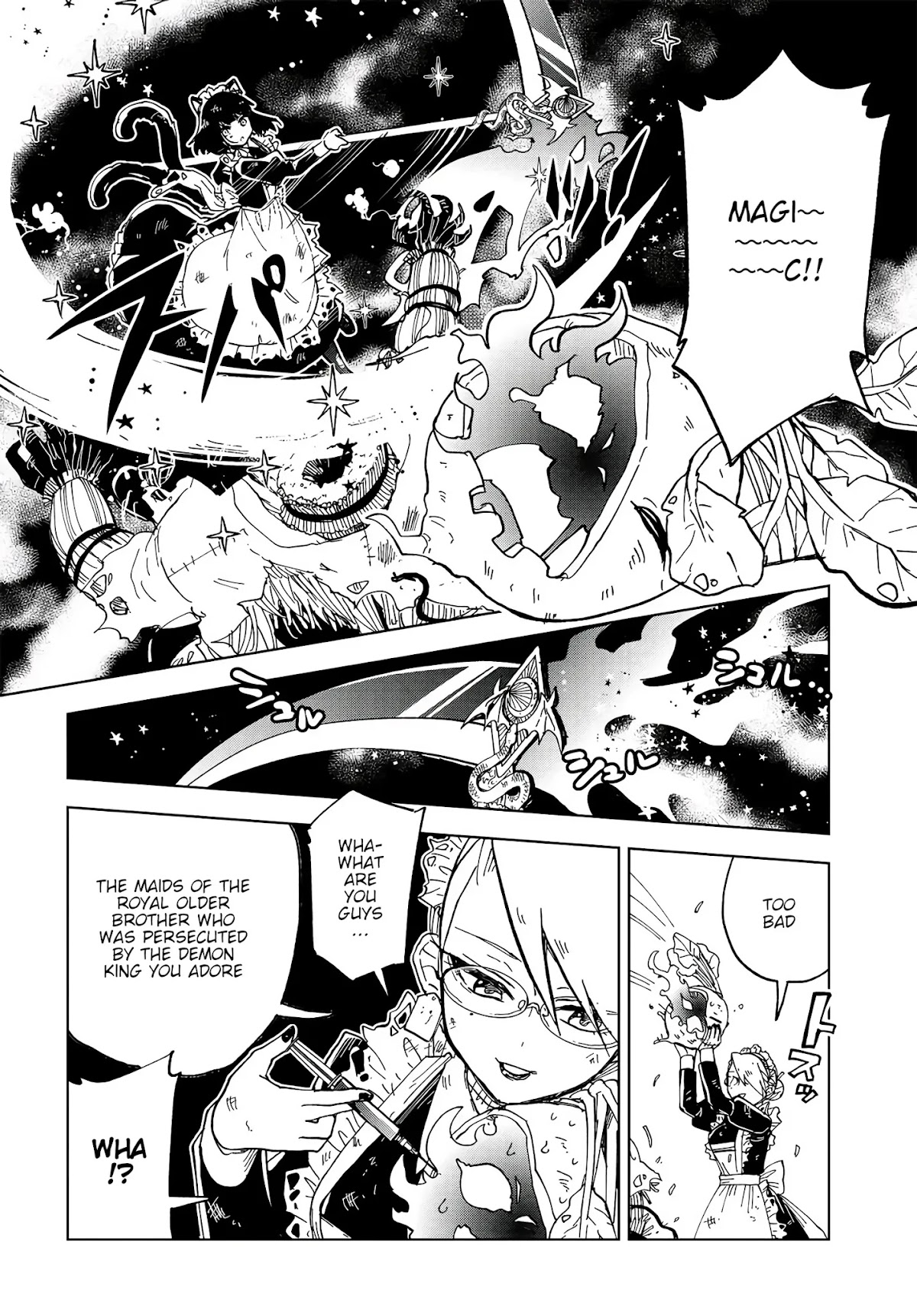 Kaibutsu Meido no Kareinaru Oshigoto Chapter 2 page 31 - Chapter 2: The Black Cat and the White Mouse
