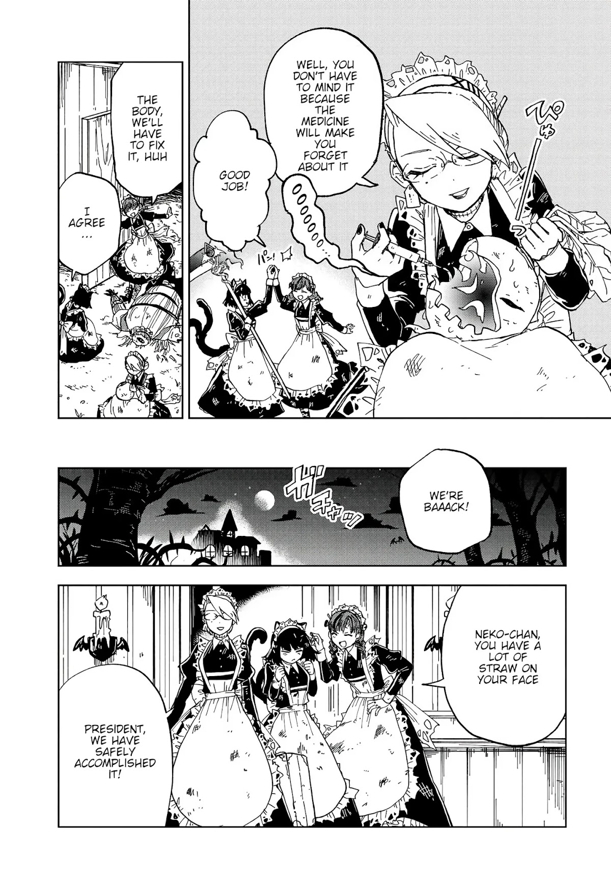 Kaibutsu Meido no Kareinaru Oshigoto Chapter 2 page 32 - Chapter 2: The Black Cat and the White Mouse