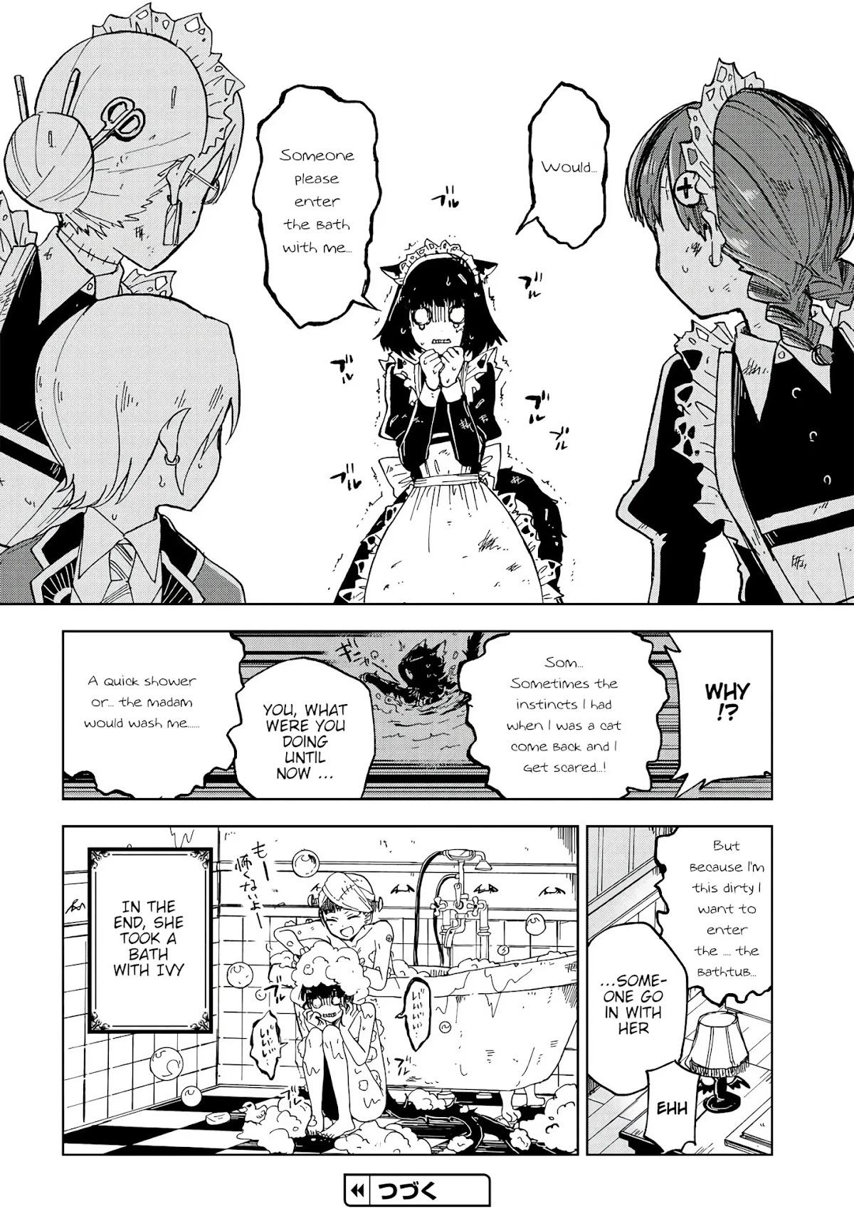 Kaibutsu Meido no Kareinaru Oshigoto Chapter 2 page 35 - Chapter 2: The Black Cat and the White Mouse