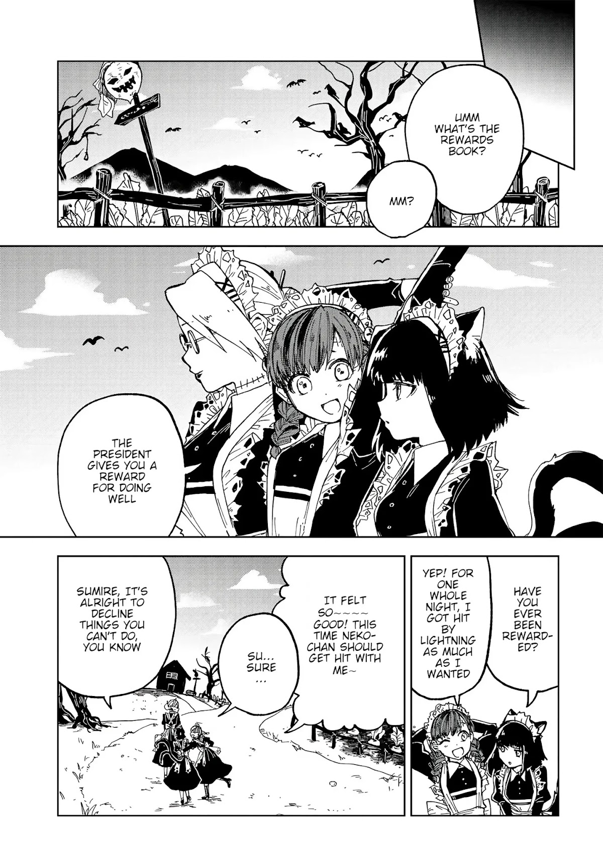 Kaibutsu Meido no Kareinaru Oshigoto Chapter 2 page 7 - Chapter 2: The Black Cat and the White Mouse